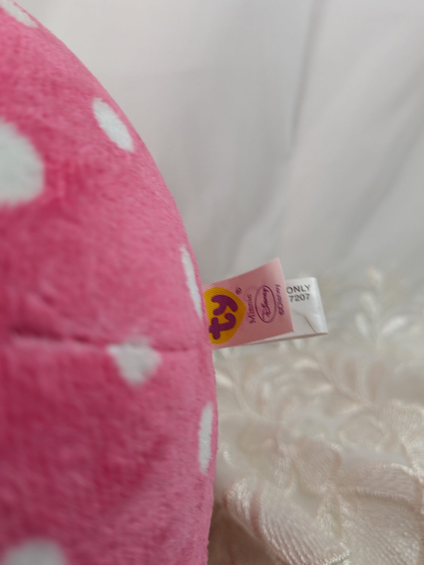 Ty Beanie Ballz - Minnie The Mouse from Disney (8in) No Tag - Vintage Beanies Canada