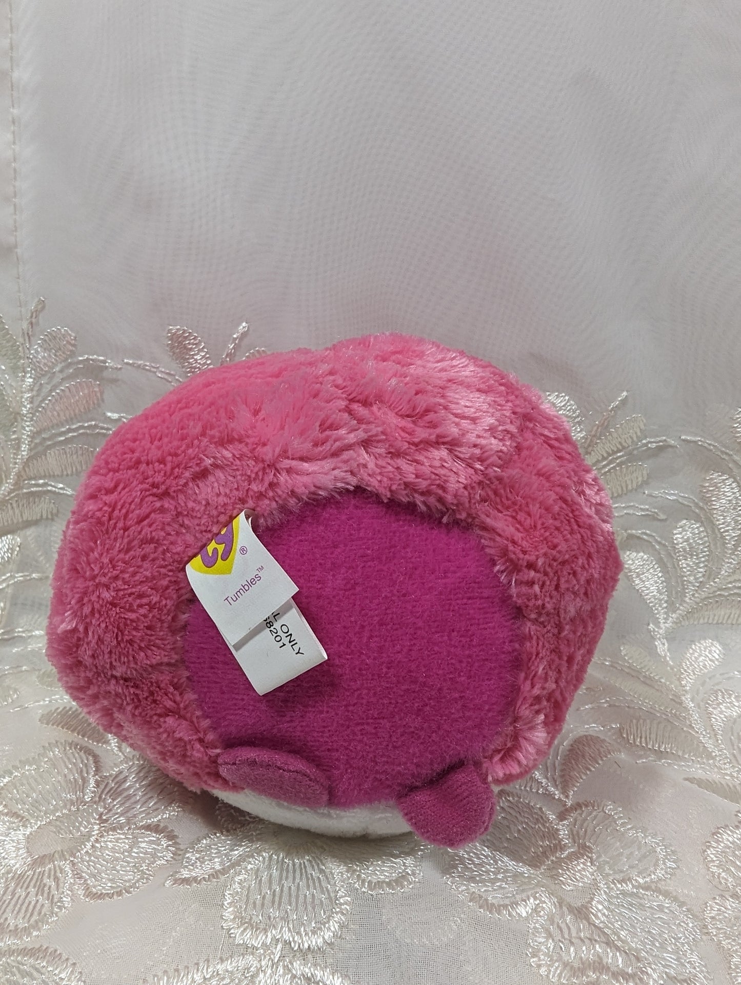 Ty Beanie Ballz - Tumbles The Pink Cat (5in) - Vintage Beanies Canada