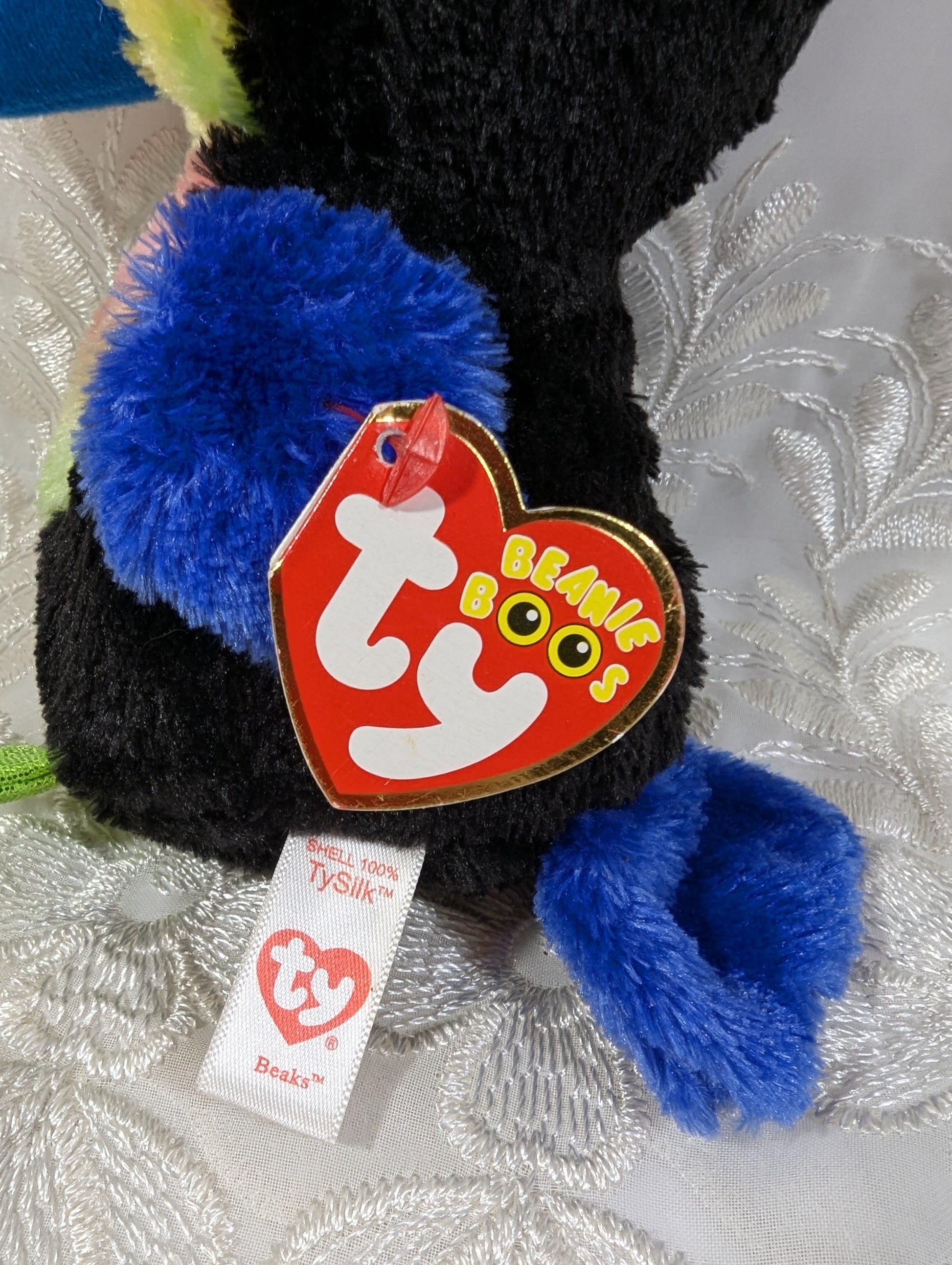 Ty Beanie Boo - Beaks The Toucan Bird (6 in) Near Mint - Vintage Beanies Canada