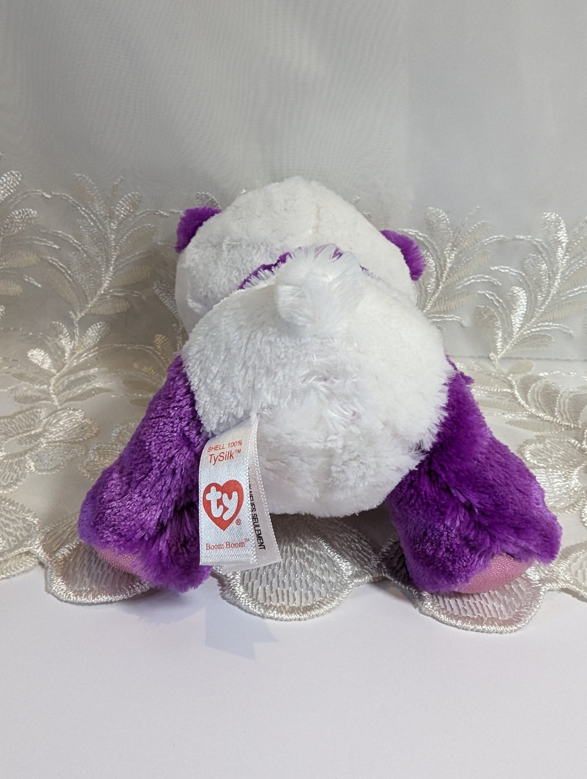 Ty Beanie Boo - Boom Boom The Panda (6in) No Hang Tag - Vintage Beanies Canada