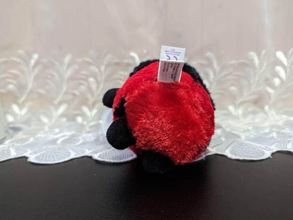 Ty Beanie Boo - Bugsy The Ladybug - First Generation Purple Tag (6in) - Vintage Beanies Canada