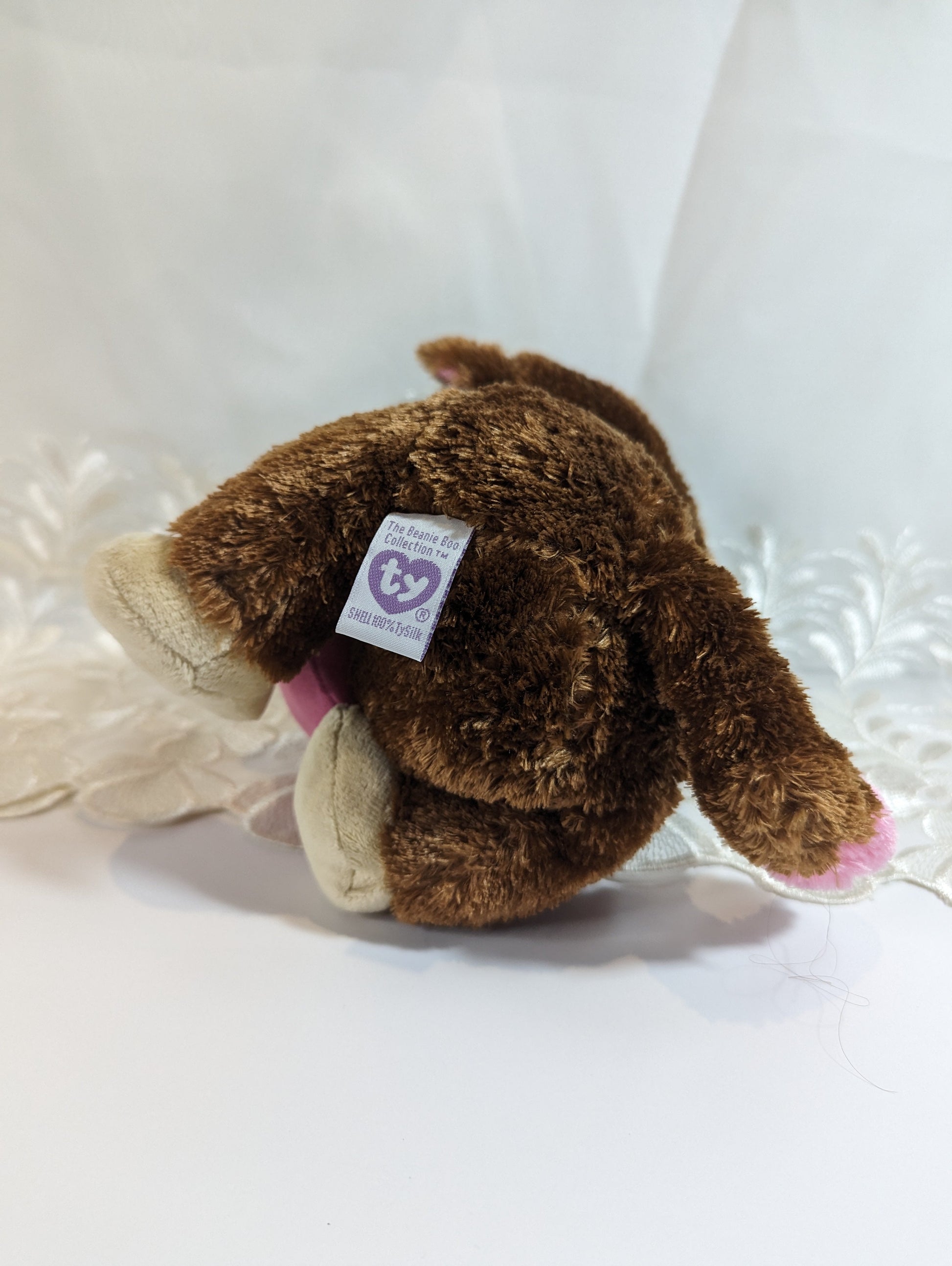 Ty Beanie Boo - Casanova the monkey (9in) First Gen Purple Tag - Vintage Beanies Canada