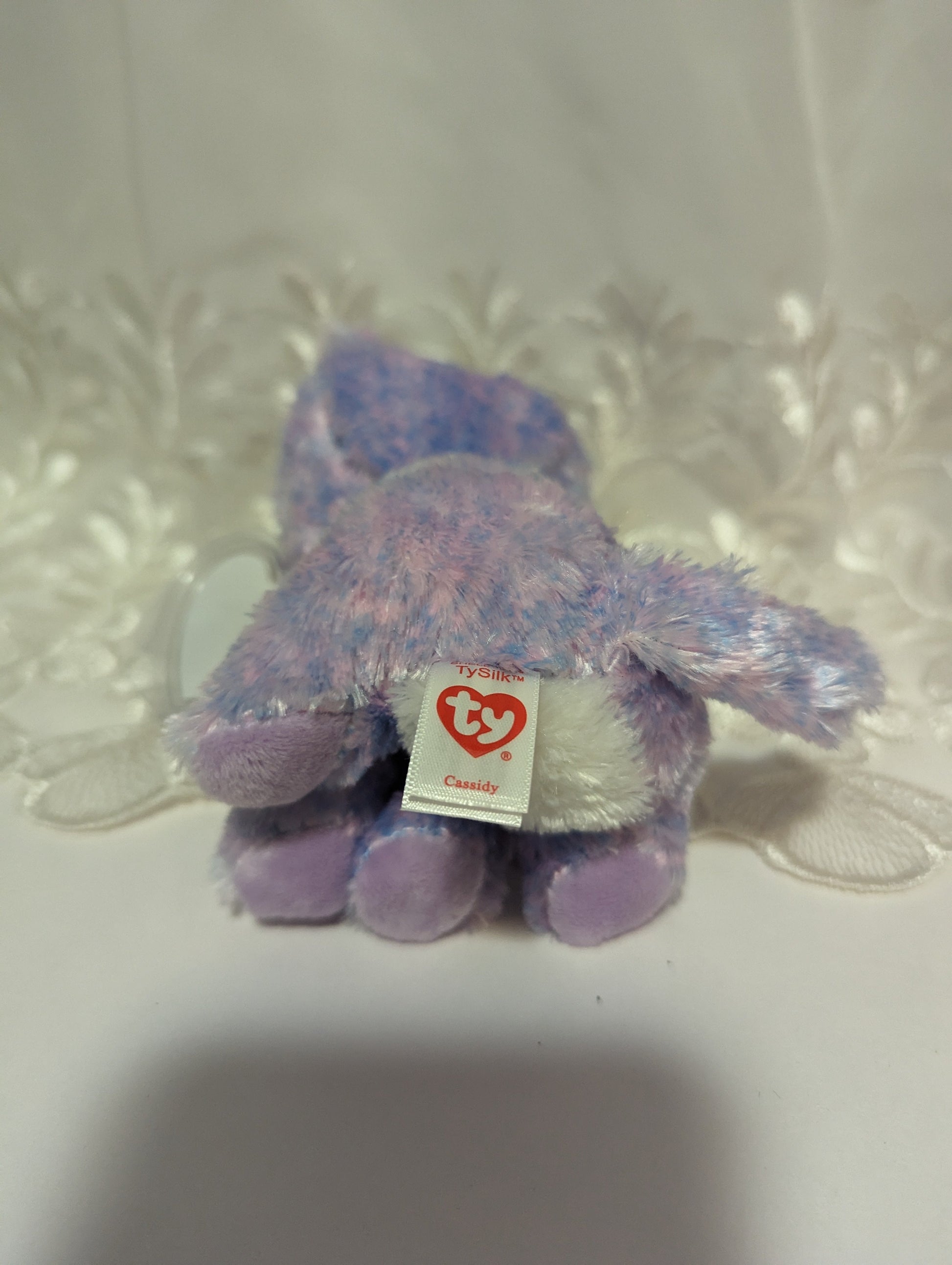 Ty Beanie Boo - Cassidy The Purple Cat (6in) - Vintage Beanies Canada