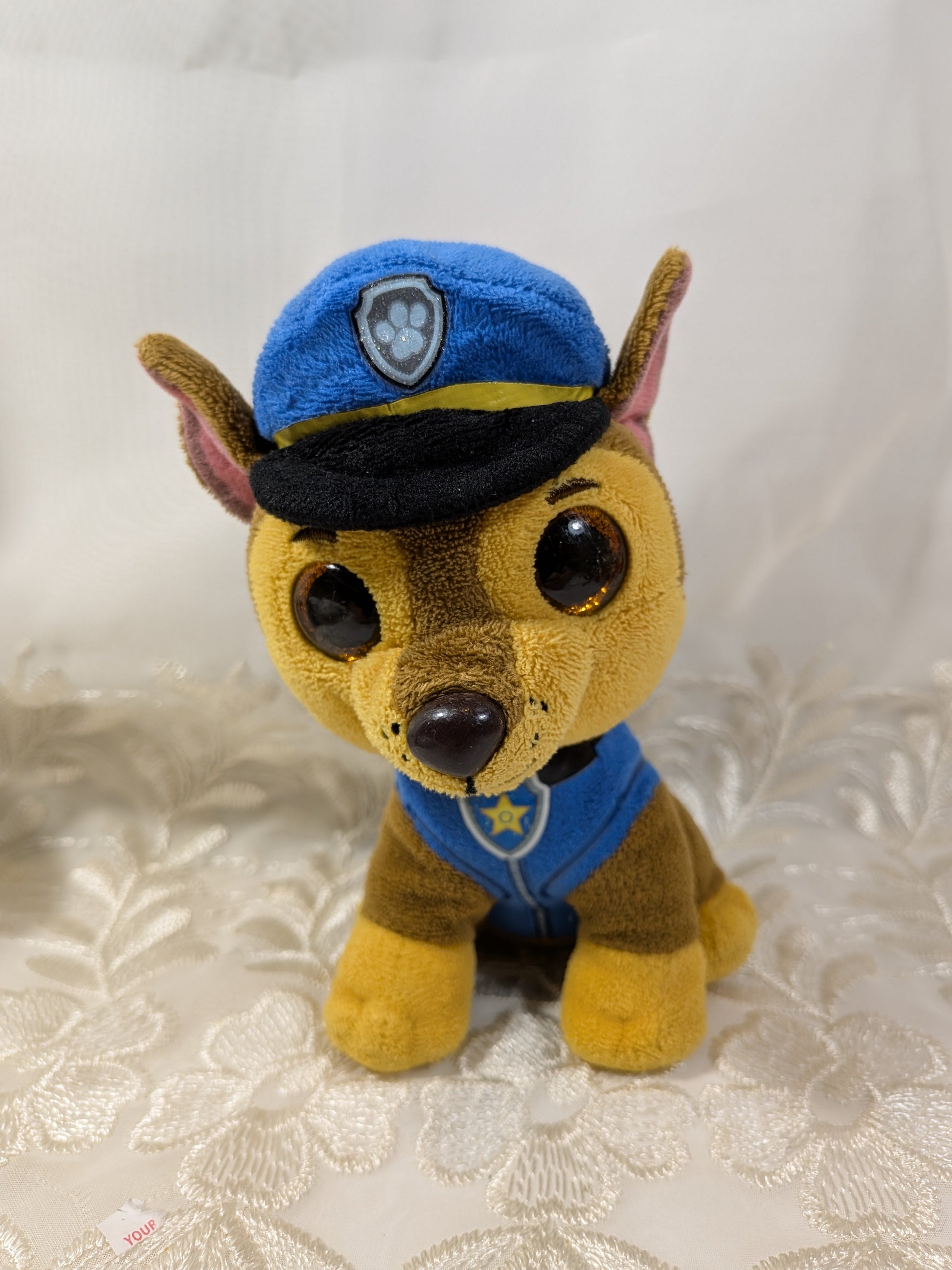 Ty Beanie Boo - Chase the Dog from the show Paw Patrol (6in) No Tag - Vintage Beanies Canada