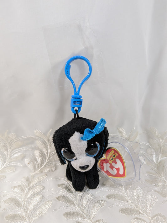 Ty Beanie Boo Clip - Tracey the Dog (3in) - Vintage Beanies Canada