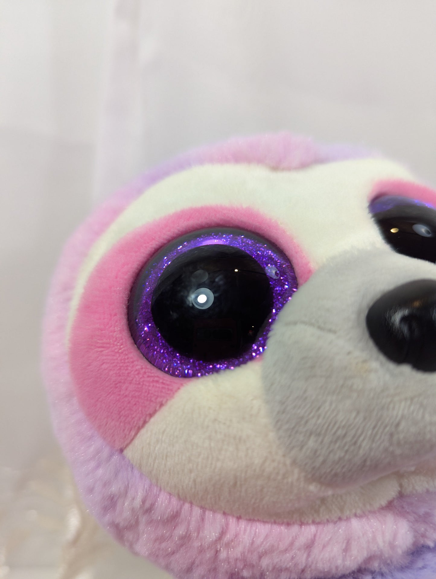 Ty Beanie Boo - Dreamy The Purple Sloth (9 in) Non - mint Tag - Vintage Beanies Canada