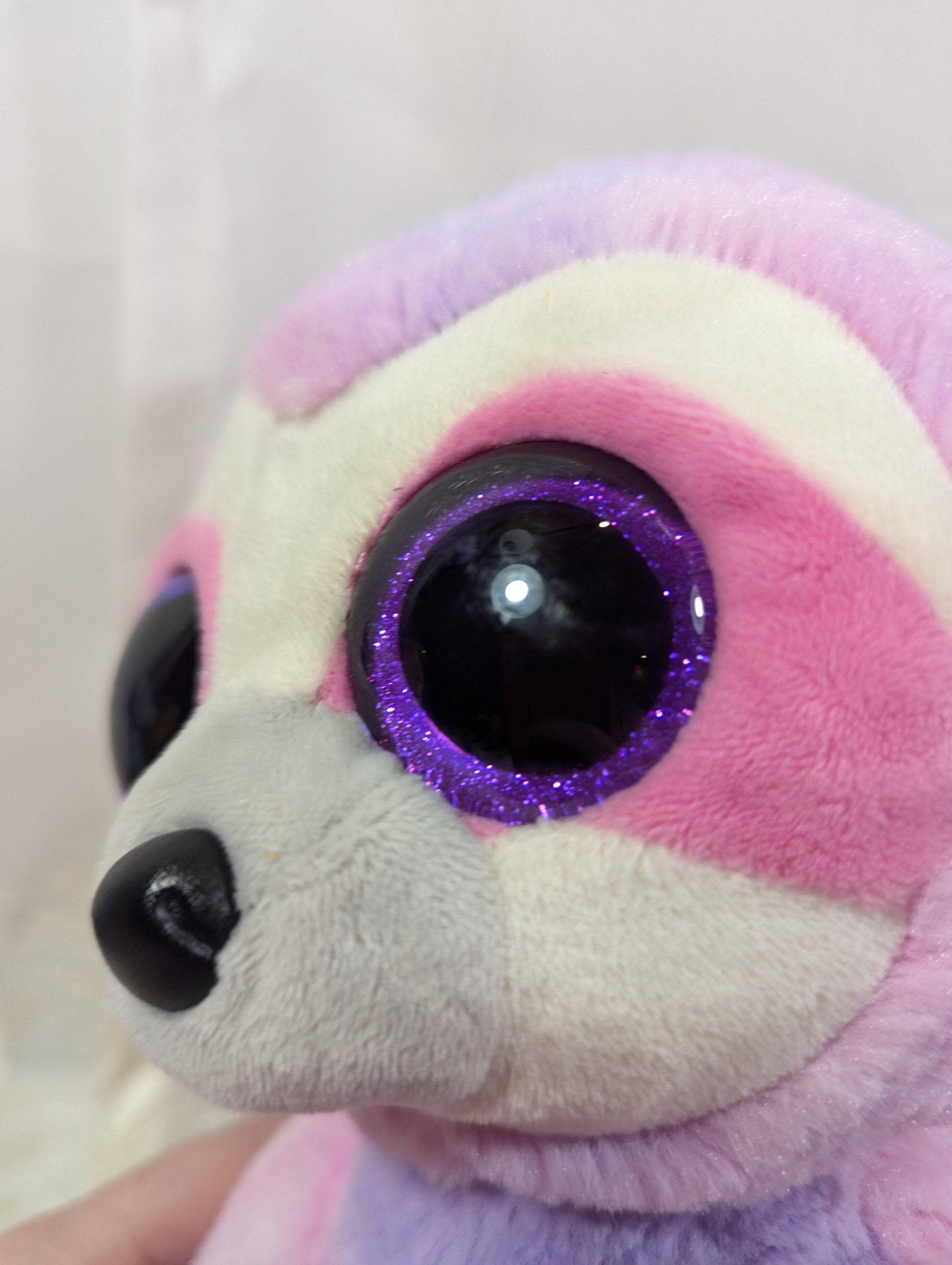 Ty Beanie Boo - Dreamy The Purple Sloth (9 in) Non - mint Tag - Vintage Beanies Canada