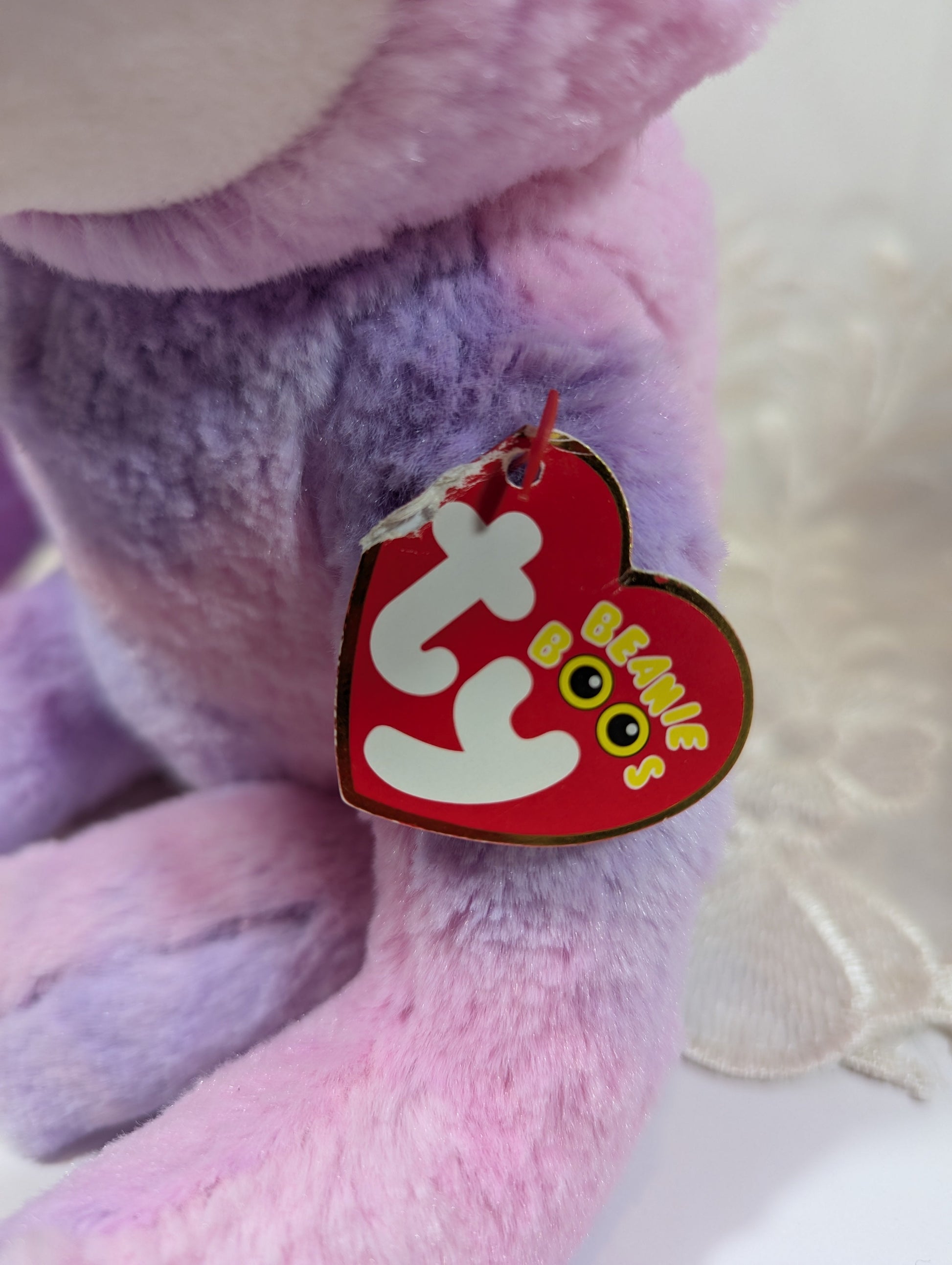 Ty Beanie Boo - Dreamy The Purple Sloth (9 in) Non - mint Tag - Vintage Beanies Canada