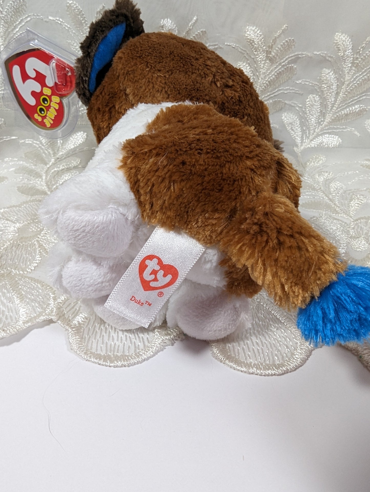 Ty Beanie Boo - Duke The Dog (6in) Non - mint Tag - Vintage Beanies Canada