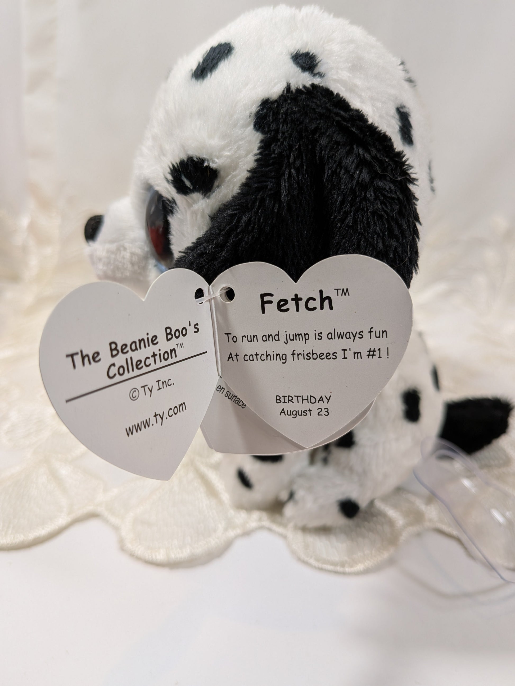 Ty Beanie Boo - Fetch The Dalmatian (6in) First Generation *Rare* - Vintage Beanies Canada