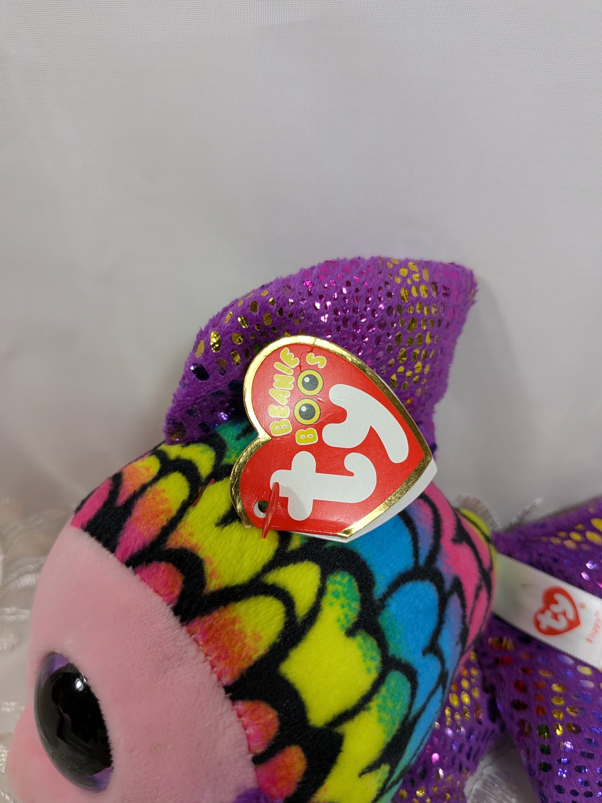 Ty Beanie Boo - Flippy The Fish (6in) Near Mint - Vintage Beanies Canada