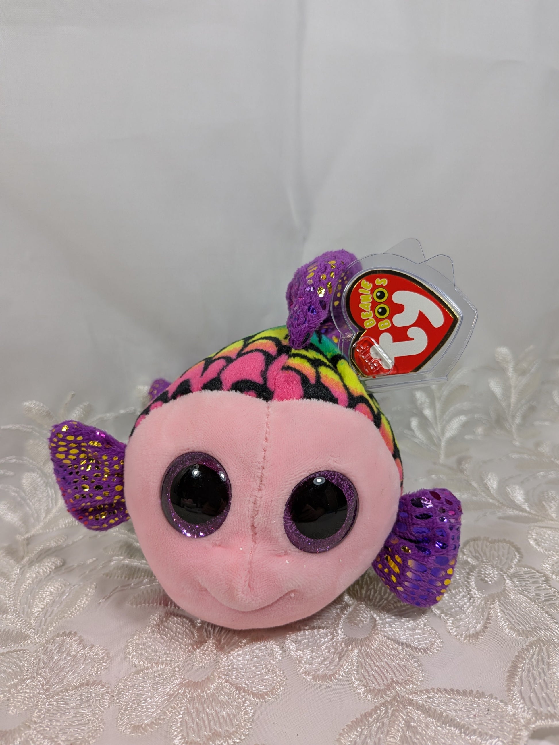 Ty Beanie Boo - Flippy The Fish (6in) Near Mint - Vintage Beanies Canada