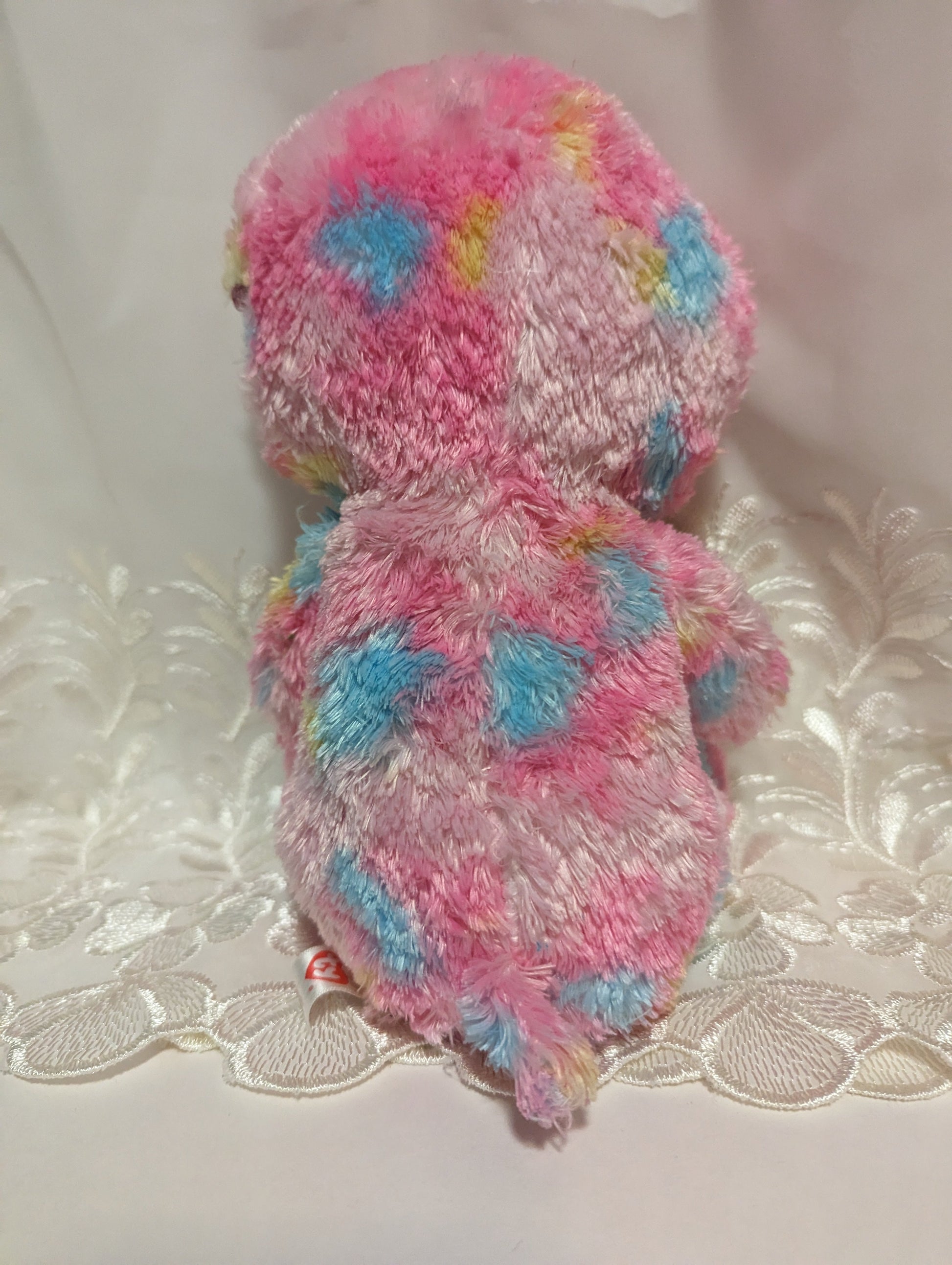 Ty Beanie Boo - Franky the Pink Bear (9in) No Hang Tag - Vintage Beanies Canada