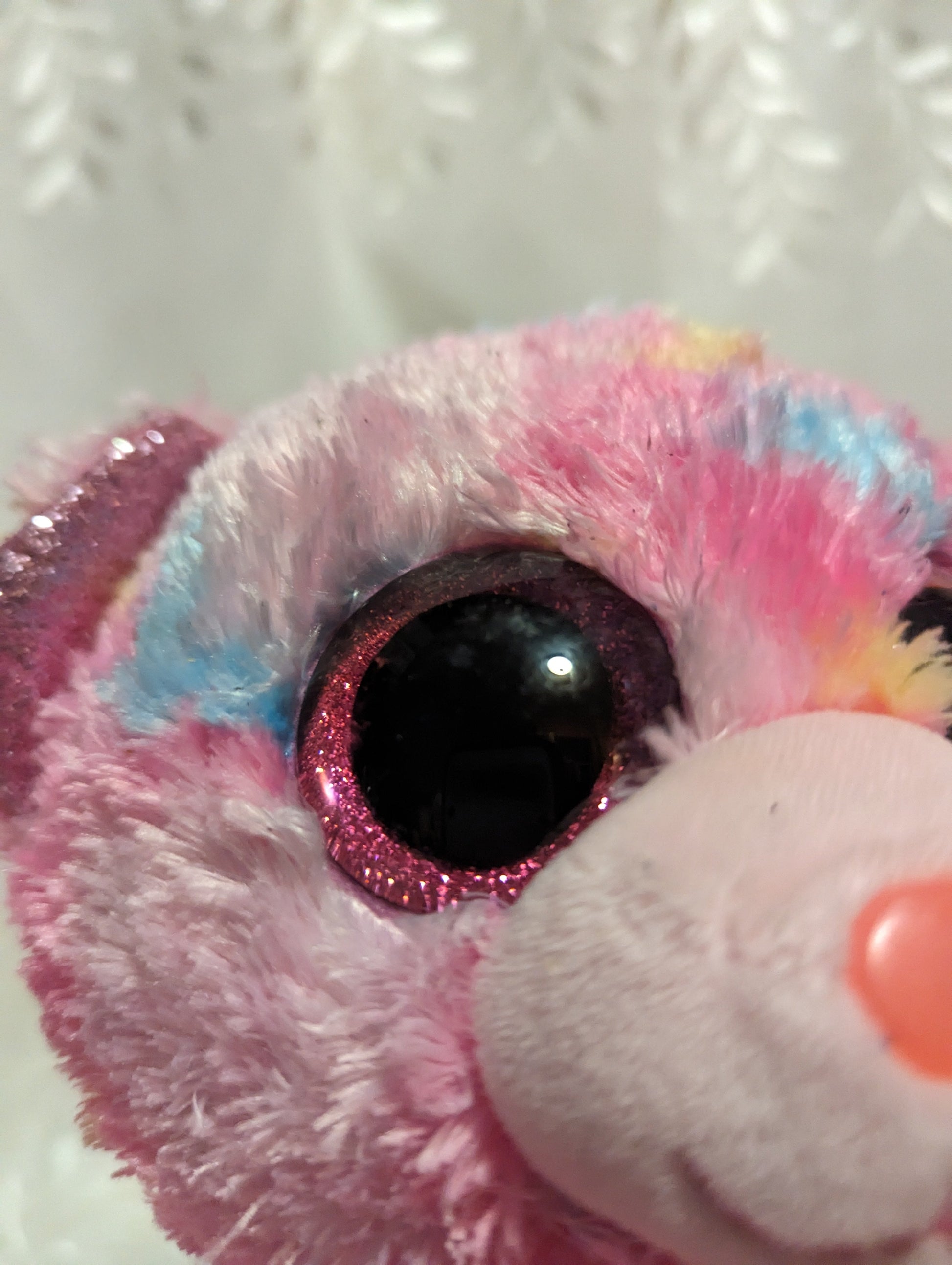 Ty Beanie Boo - Franky the Pink Bear (9in) No Hang Tag - Vintage Beanies Canada