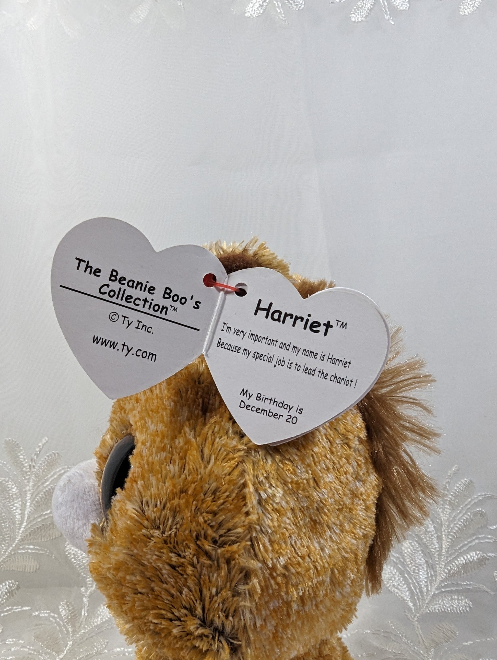 Ty Beanie Boo - Harriet The Cute Little Horse (6in) - Vintage Beanies Canada