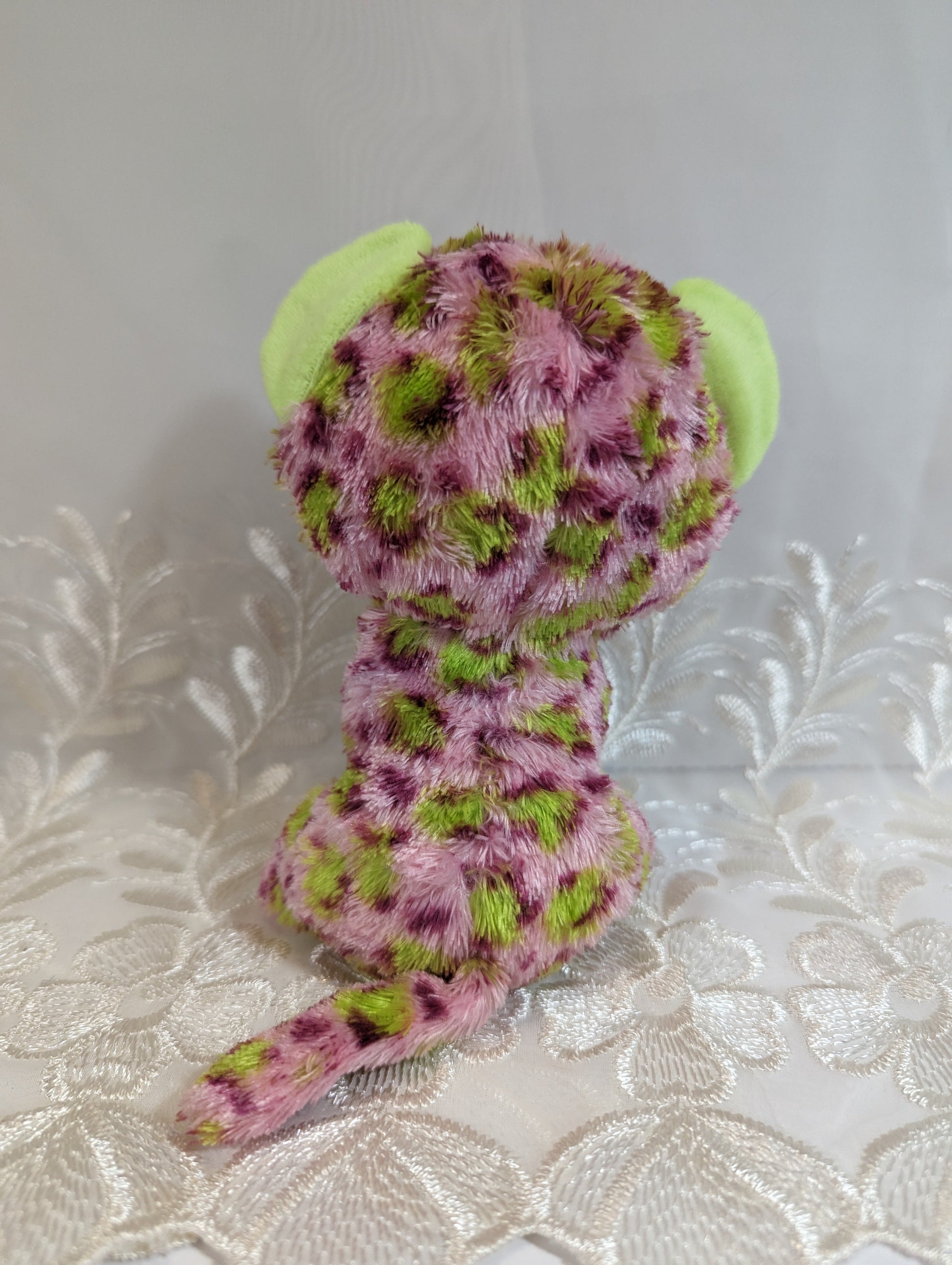 Ty Beanie Boo - Lainey The Leopard (6 in) No Tag / Scuffed Eyes - Vintage Beanies Canada