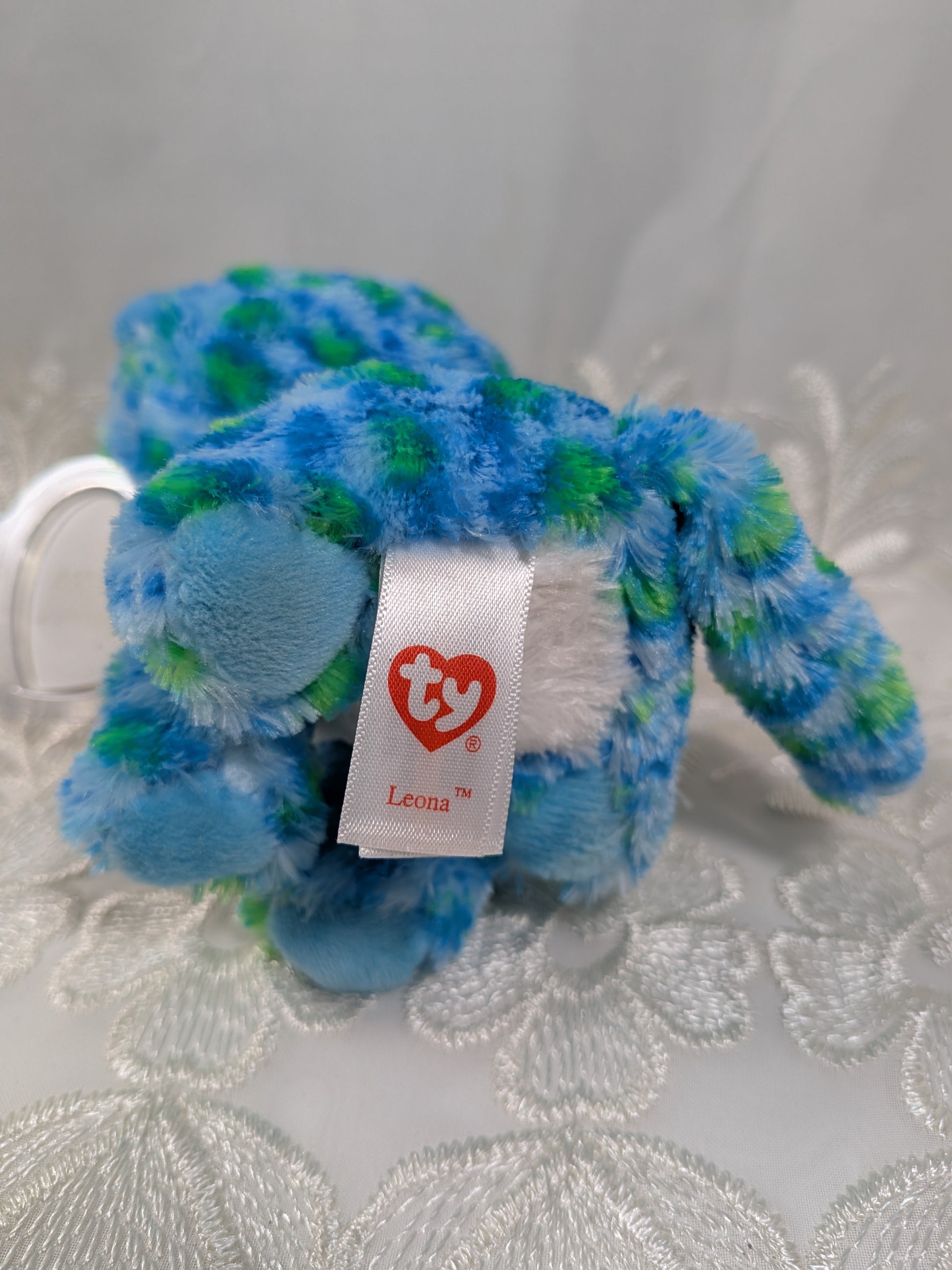 Ty Beanie Boo - Leona The Leopard (6 in) - Vintage Beanies Canada