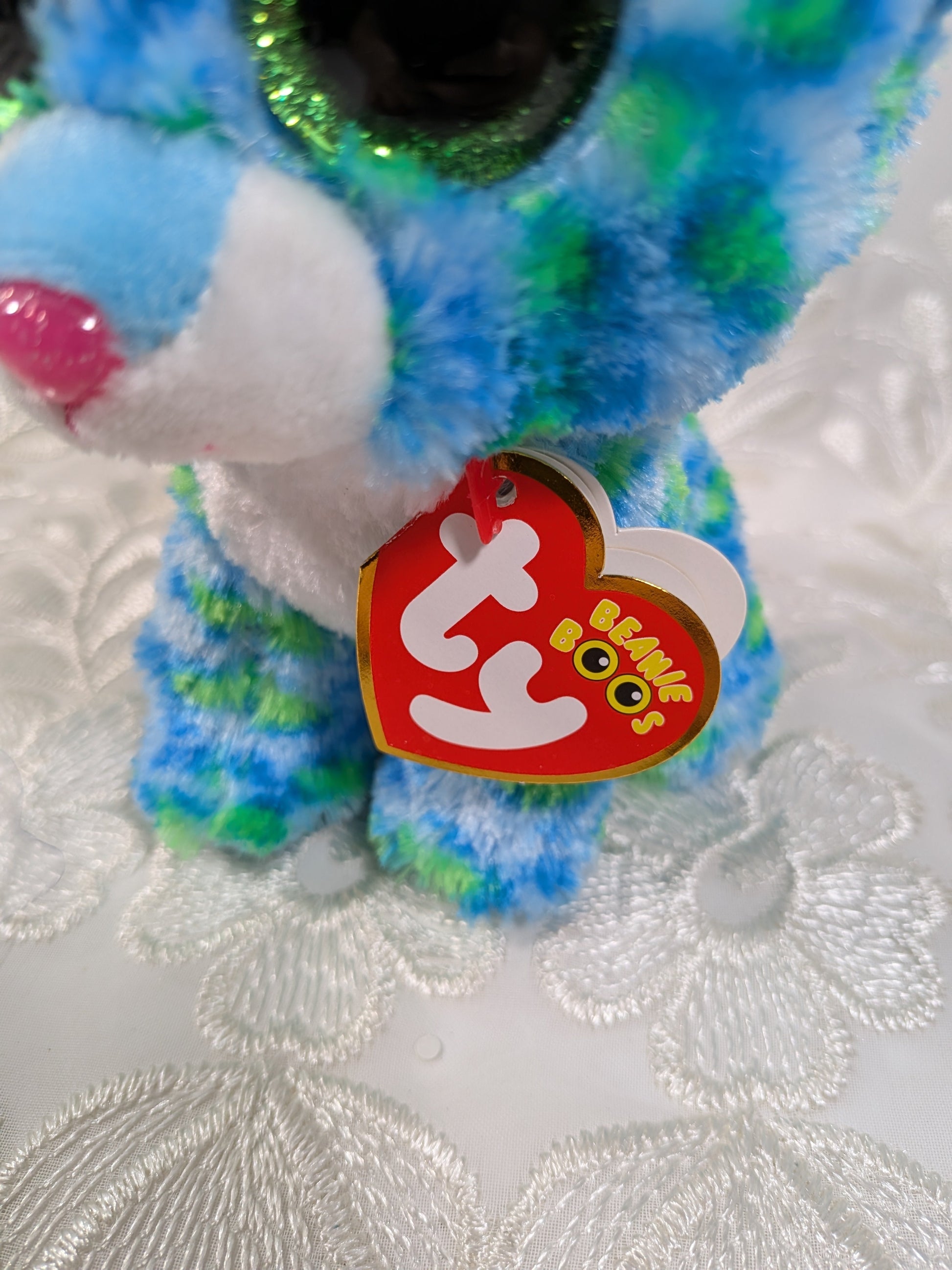 Ty Beanie Boo - Leona The Leopard (6 in) - Vintage Beanies Canada