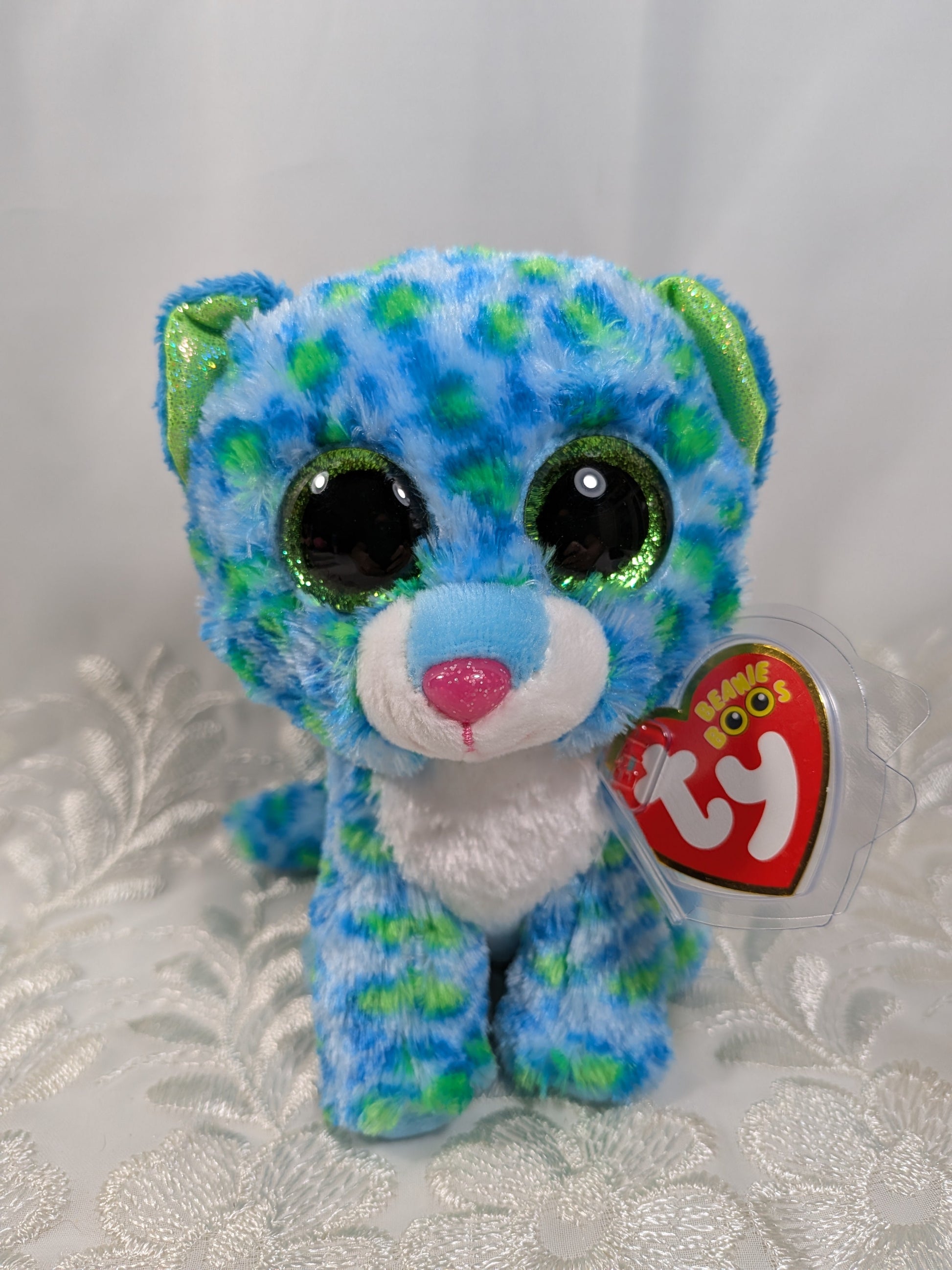 Ty Beanie Boo - Leona The Leopard (6 in) - Vintage Beanies Canada