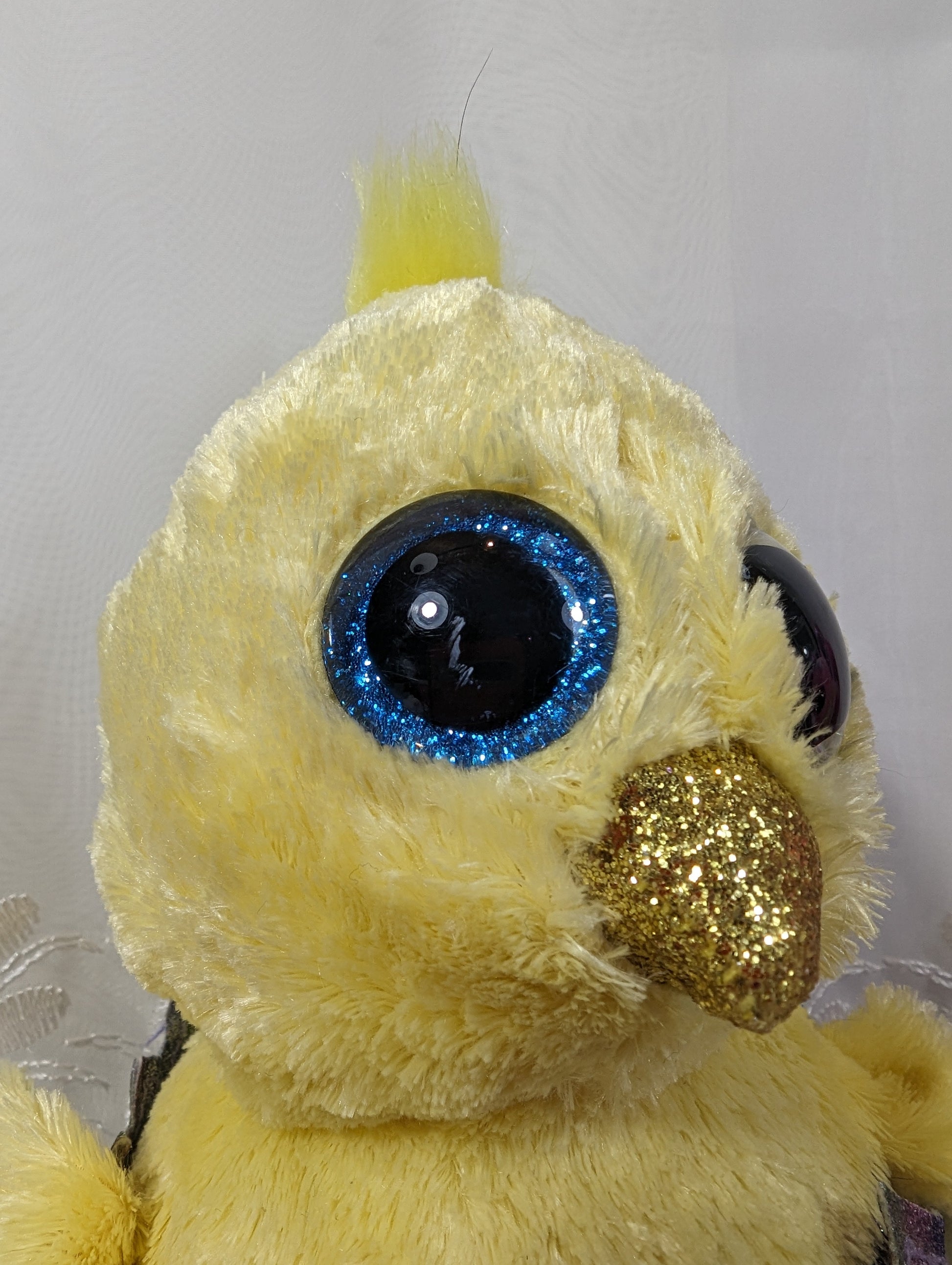 Ty Beanie Boo - Megg The Yellow Chick (6in) Scuffed eye - Vintage Beanies Canada