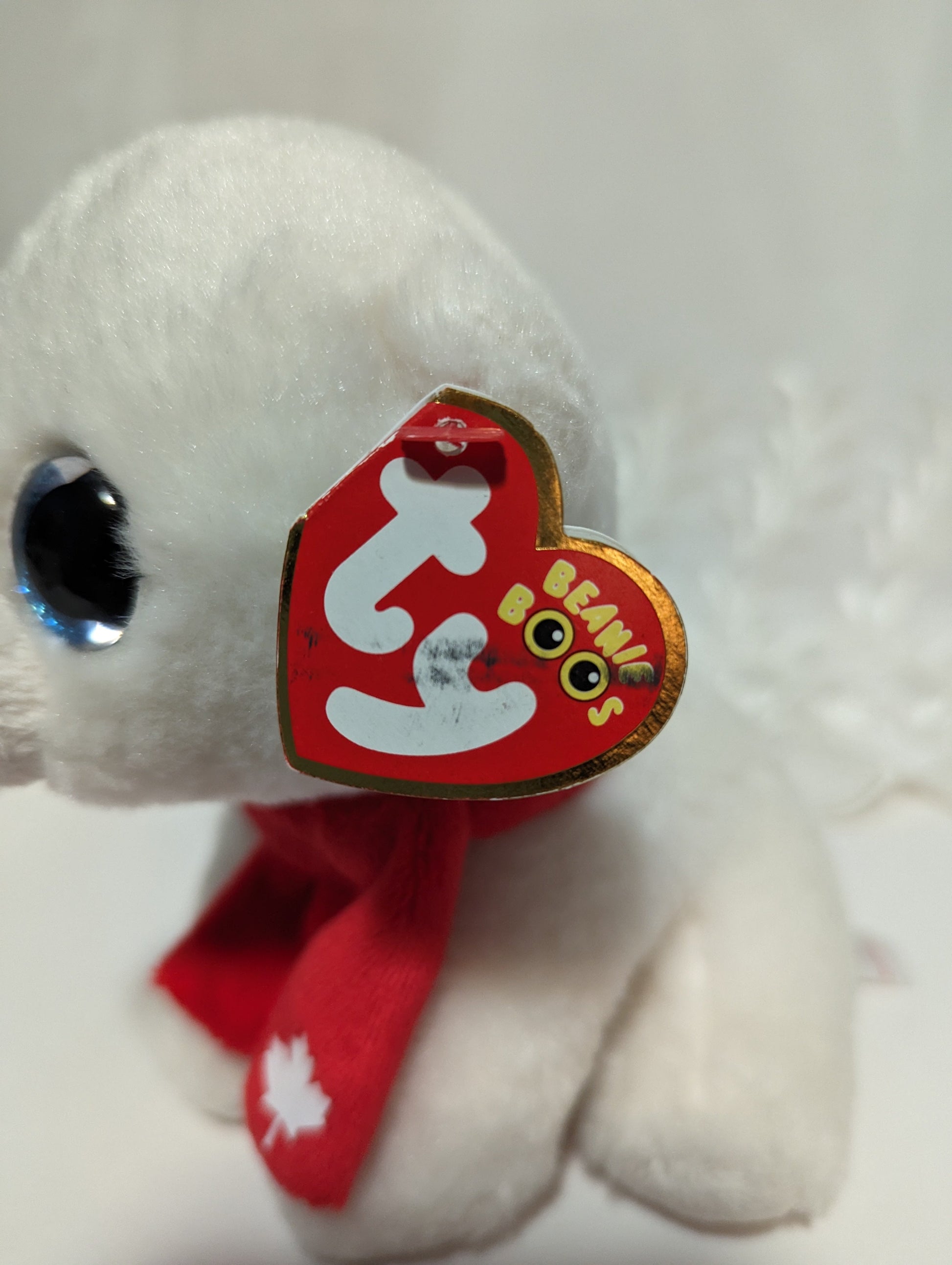 Ty Beanie Boo - Nanook Nanuq The Polar Bear (6in) Canadian Exclusive - Non-mint Tag - Vintage Beanies Canada