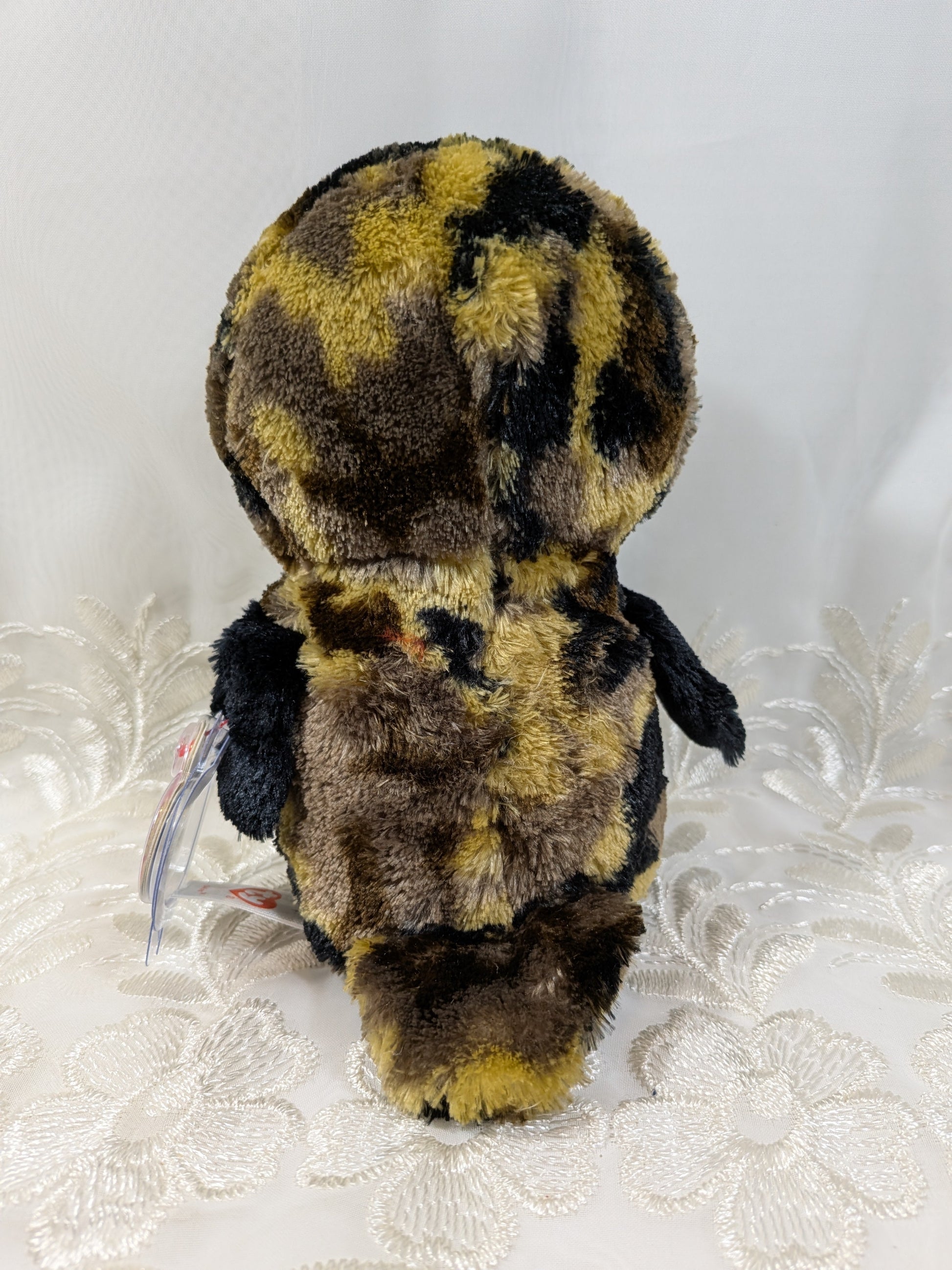 Ty Beanie Boo - Owliver The Camouflaged Owl (6in) - Vintage Beanies Canada