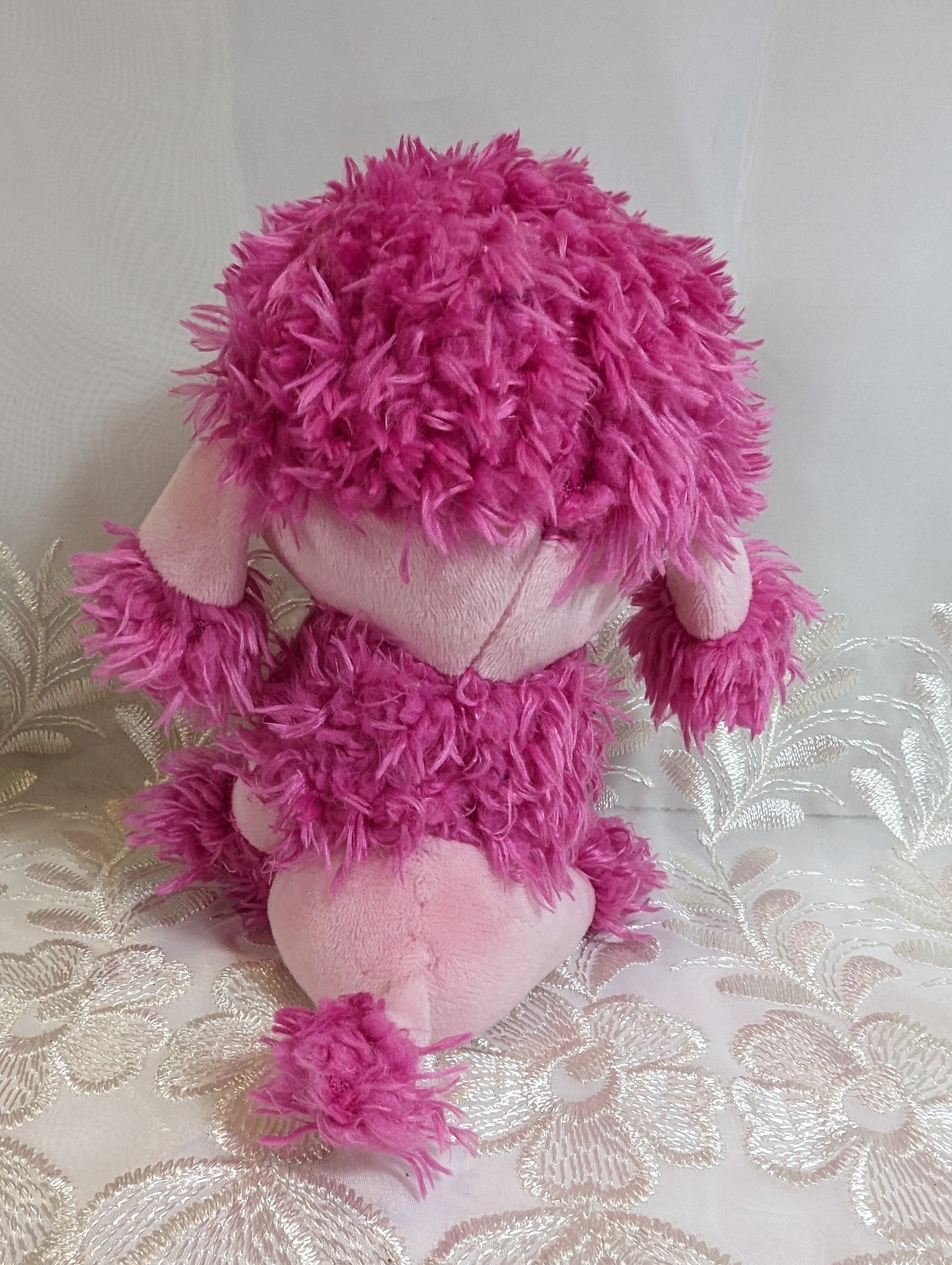 Ty Beanie Boo - Patsy The Pink Poodle (6 In) No Tag - Vintage Beanies Canada