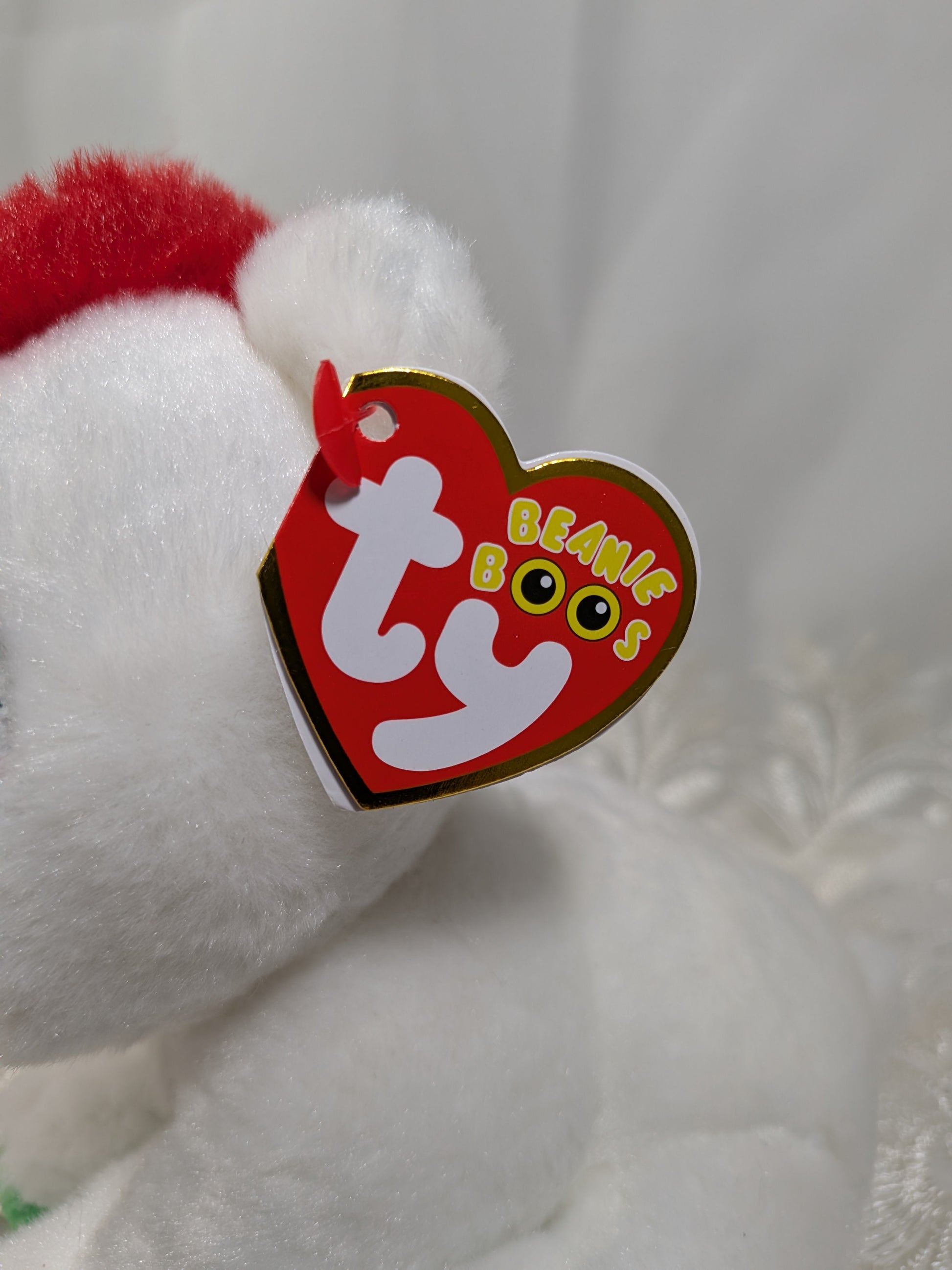 Ty Beanie Boo - Paxton The Christmas Bear (6in) - Vintage Beanies Canada