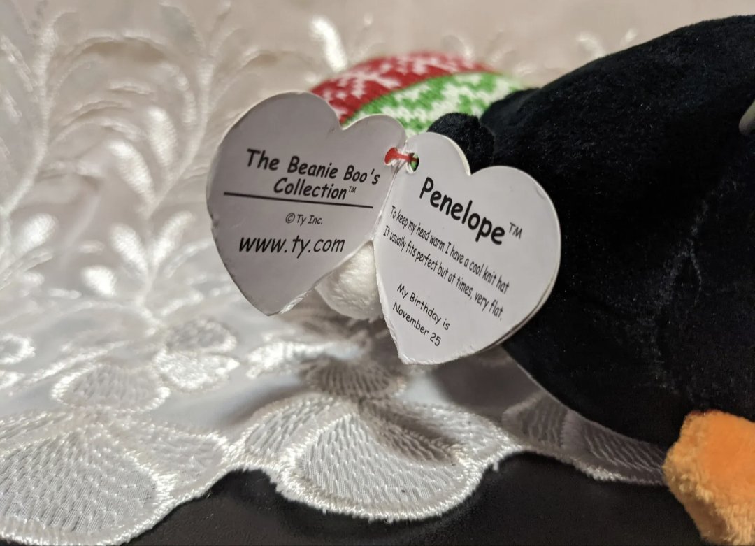Ty Beanie Boo - Penelope The Penguin (6in) - Vintage Beanies Canada