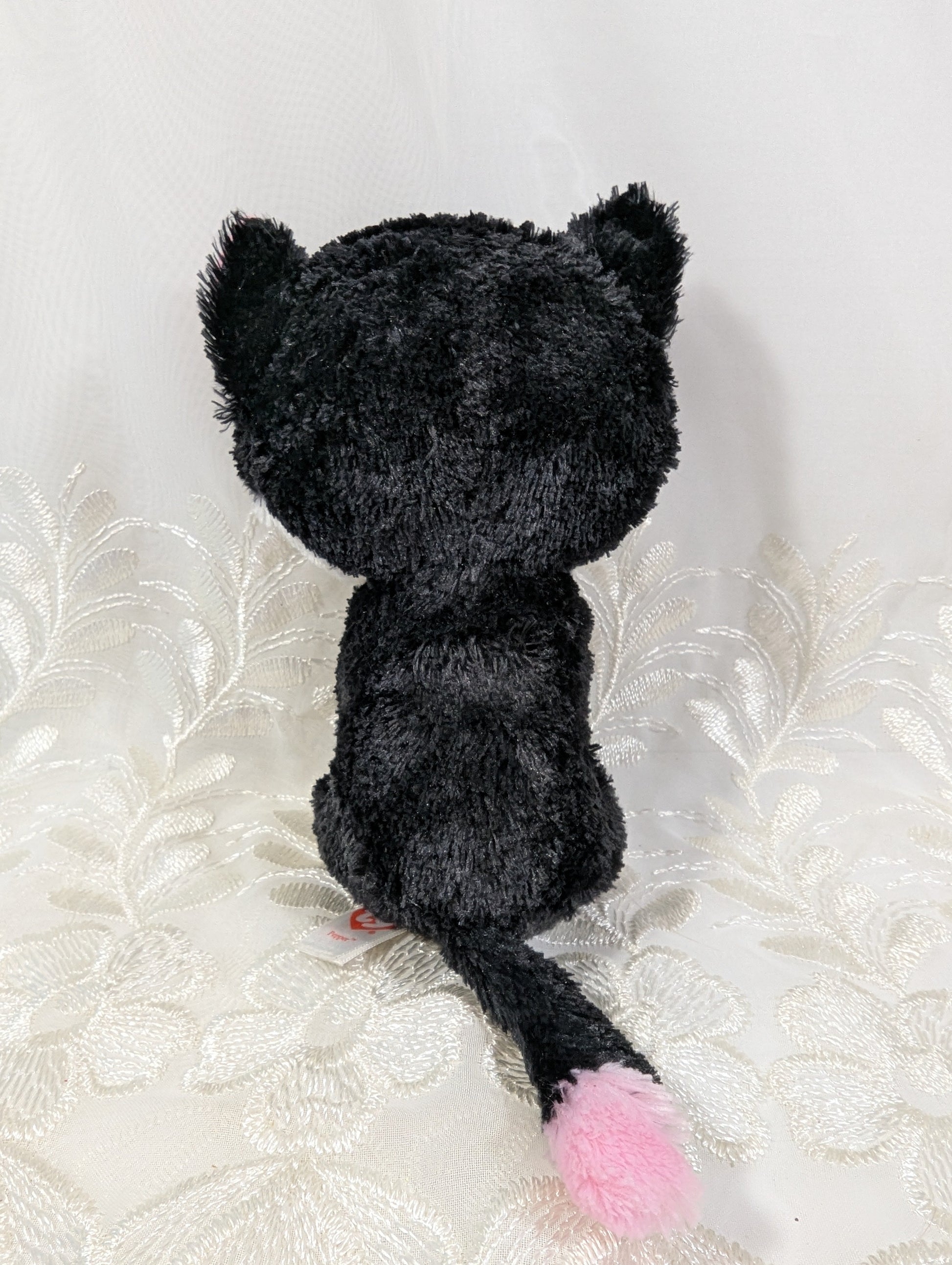 Ty Beanie Boo - Pepper The Black And White Cat (6in) No Tag - Vintage Beanies Canada