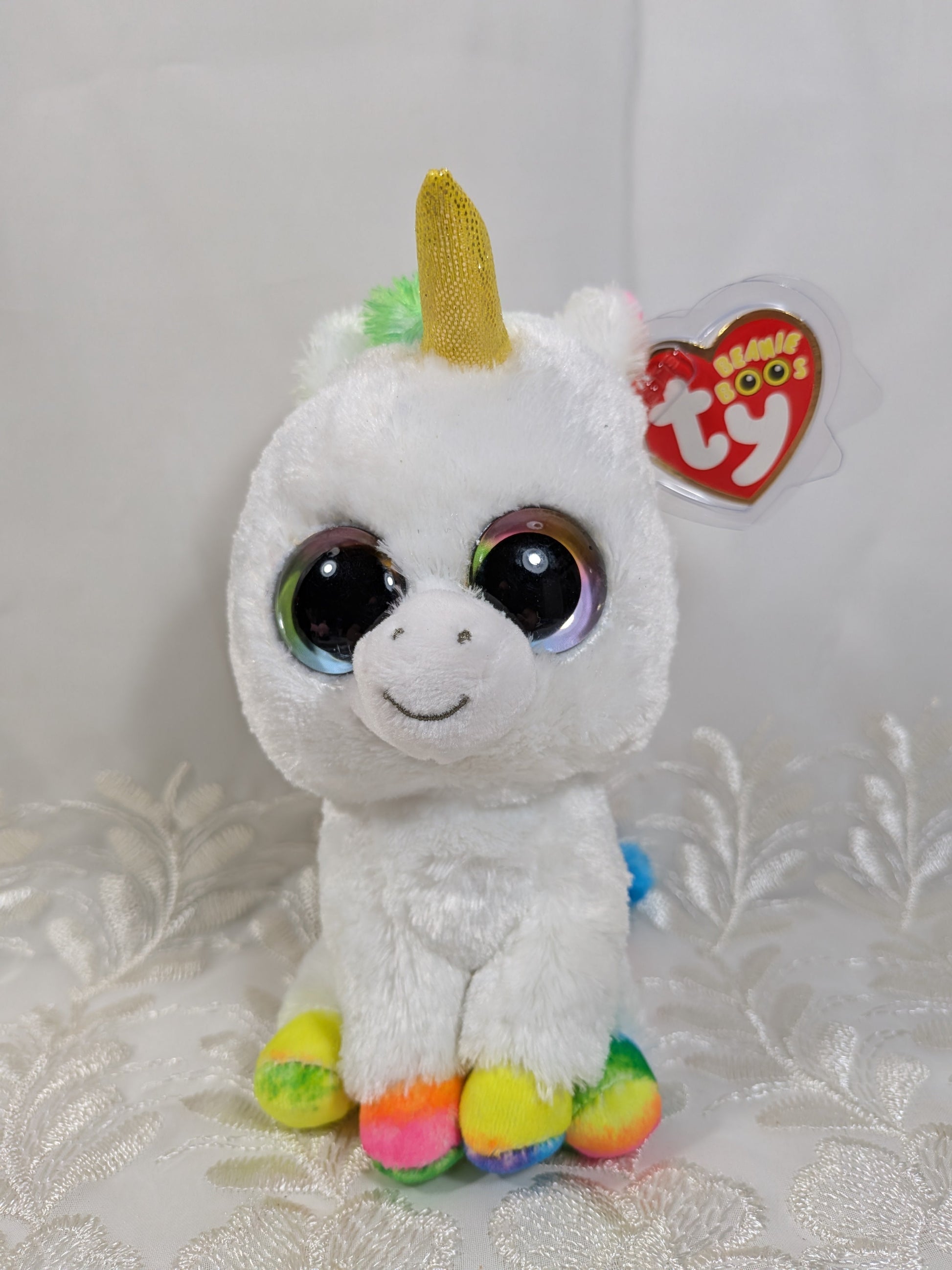 Ty Beanie Boo - Pixy The Unicorn (6in) - Vintage Beanies Canada