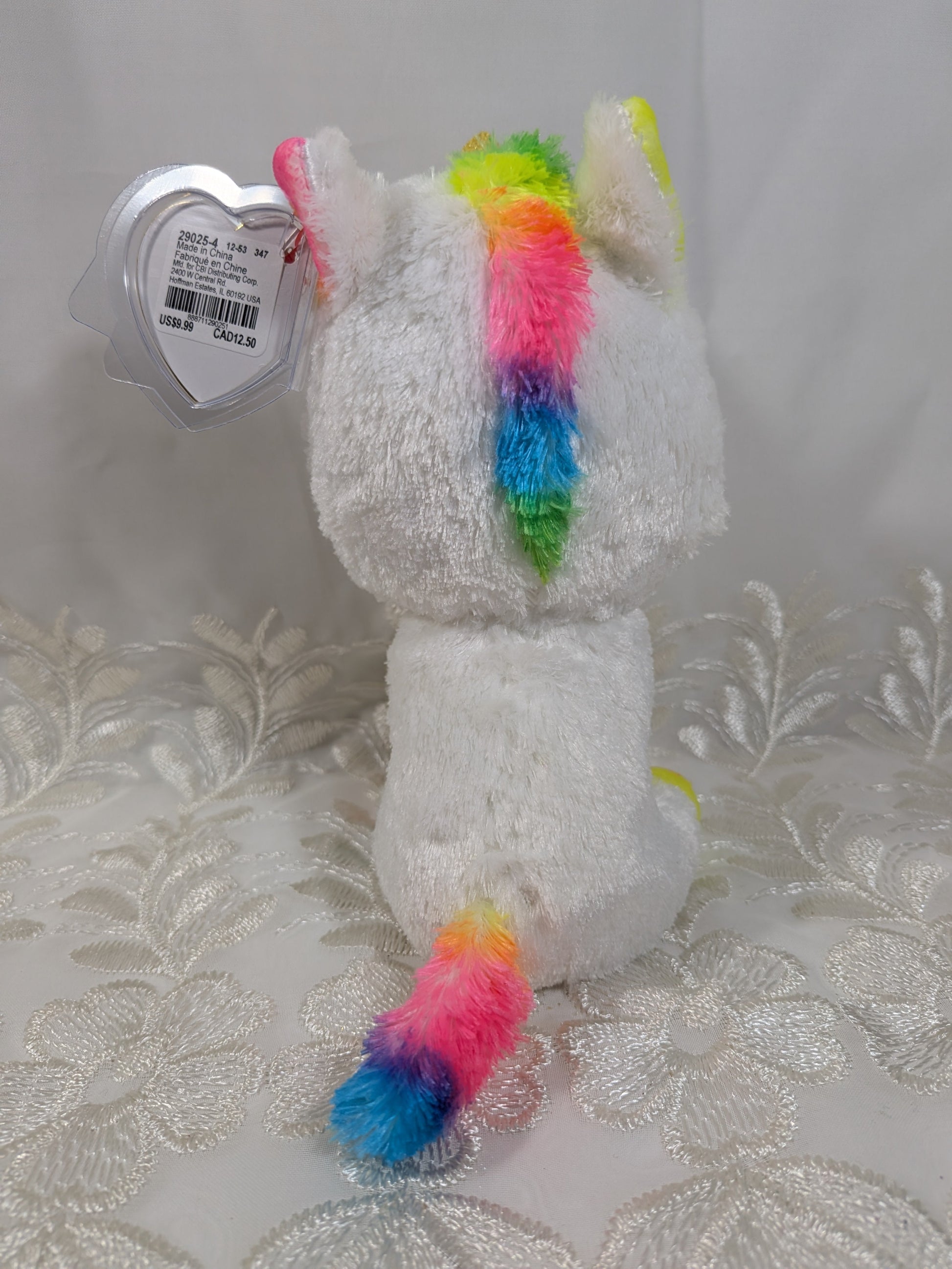 Ty Beanie Boo - Pixy The Unicorn (6in) - Vintage Beanies Canada