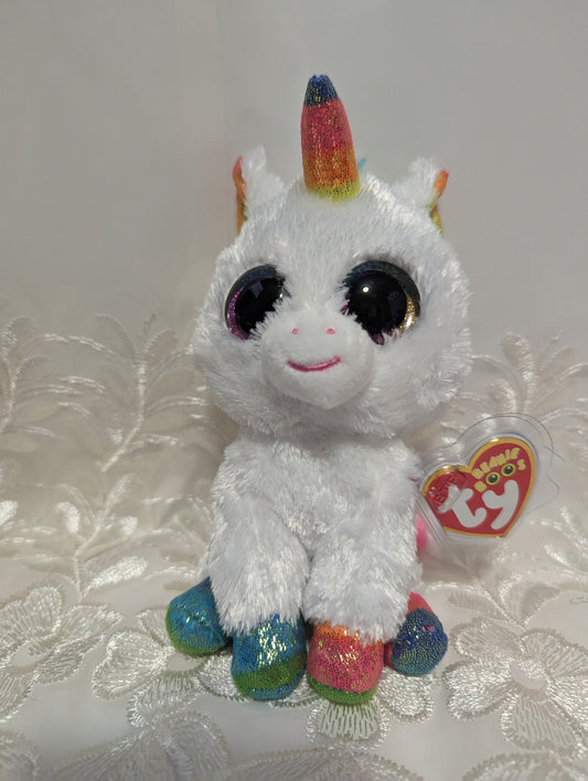 Ty Beanie Boo - Pixy The Unicorn (6in) Creased Hang Tag - Vintage Beanies Canada
