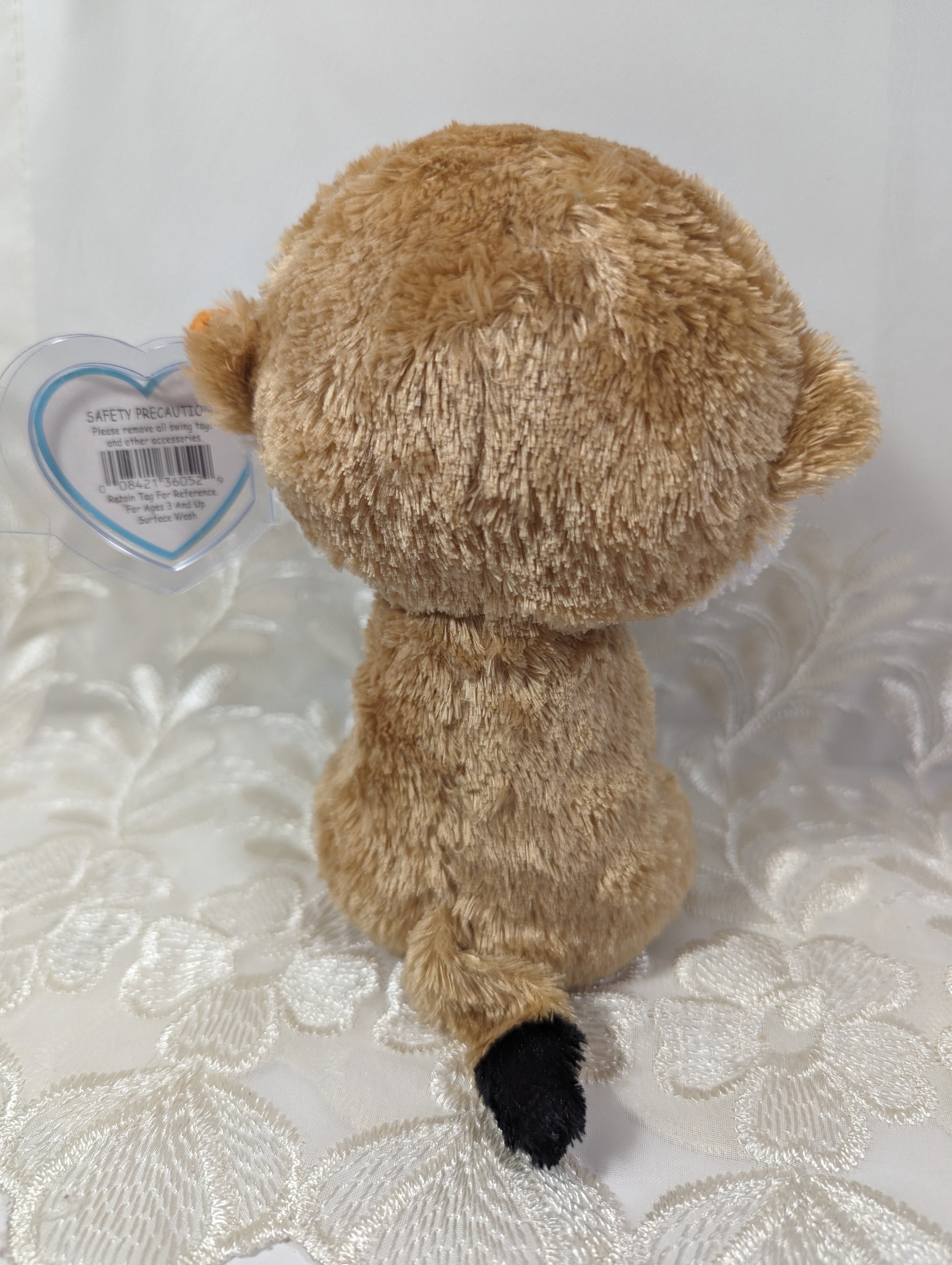 Ty Beanie Boo - Rebel The Meerkat (6 in) *Rare* Creased Tag - Vintage Beanies Canada
