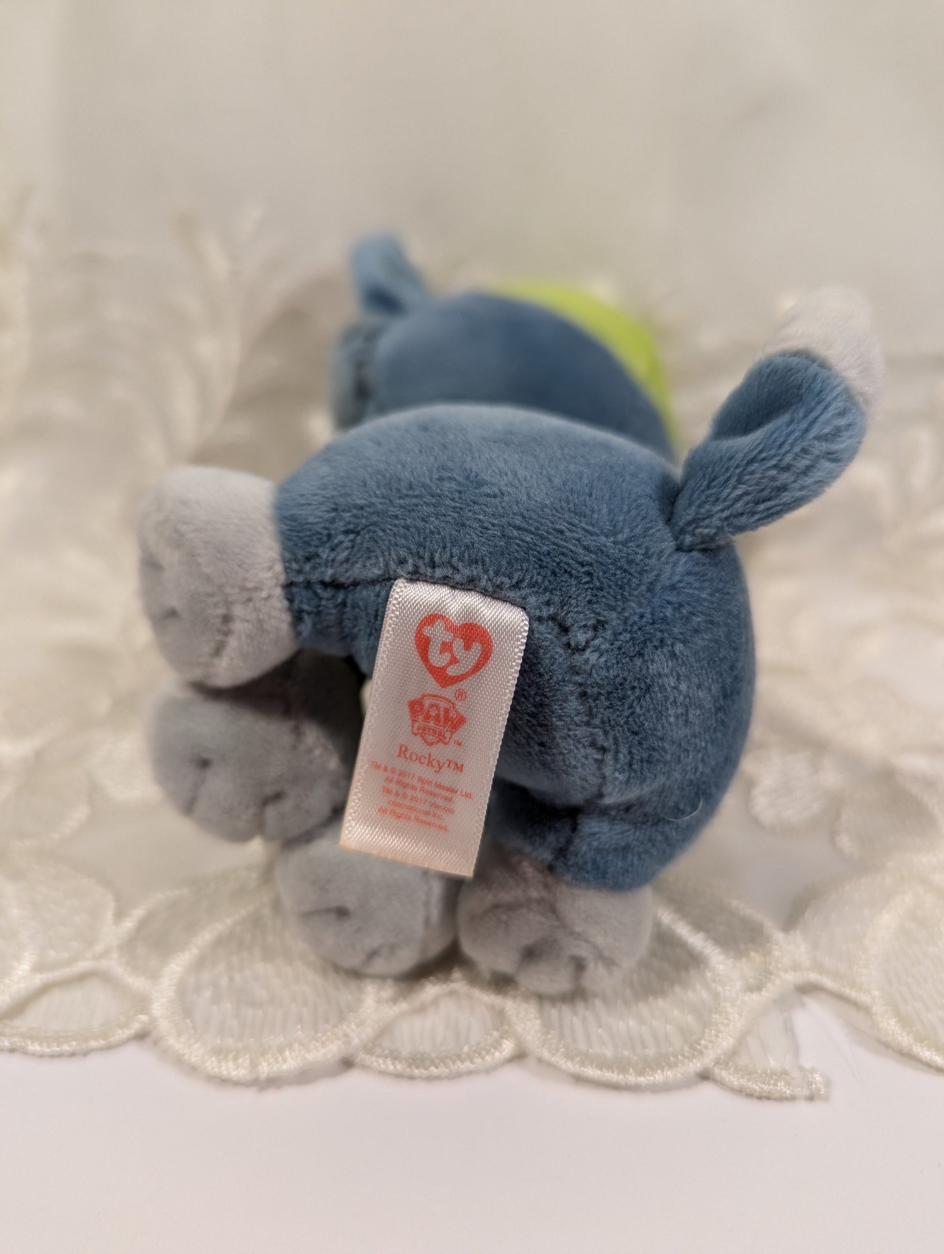 Ty Beanie Boo - Rocky the dog from Paw Patrol (6 in) No Tag - Vintage Beanies Canada