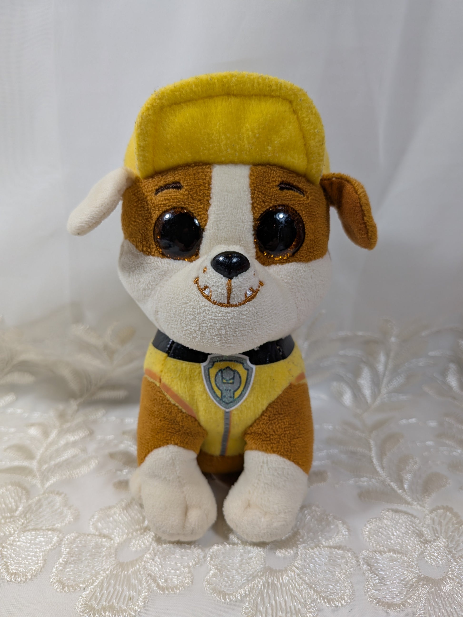 Ty Beanie Boo - Rubble The Dog From Paw Patrol (6in) No Tag - Vintage Beanies Canada
