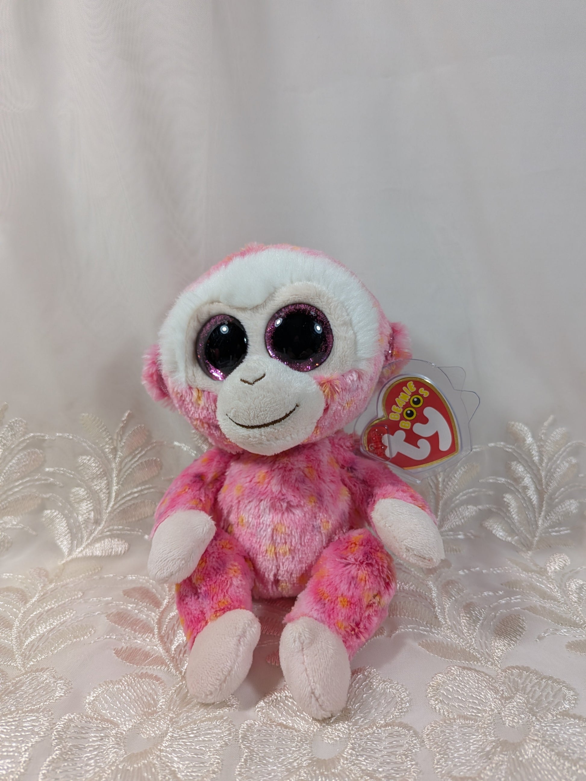 Ty Beanie Boo - Ruby The Monkey (6in) - Vintage Beanies Canada