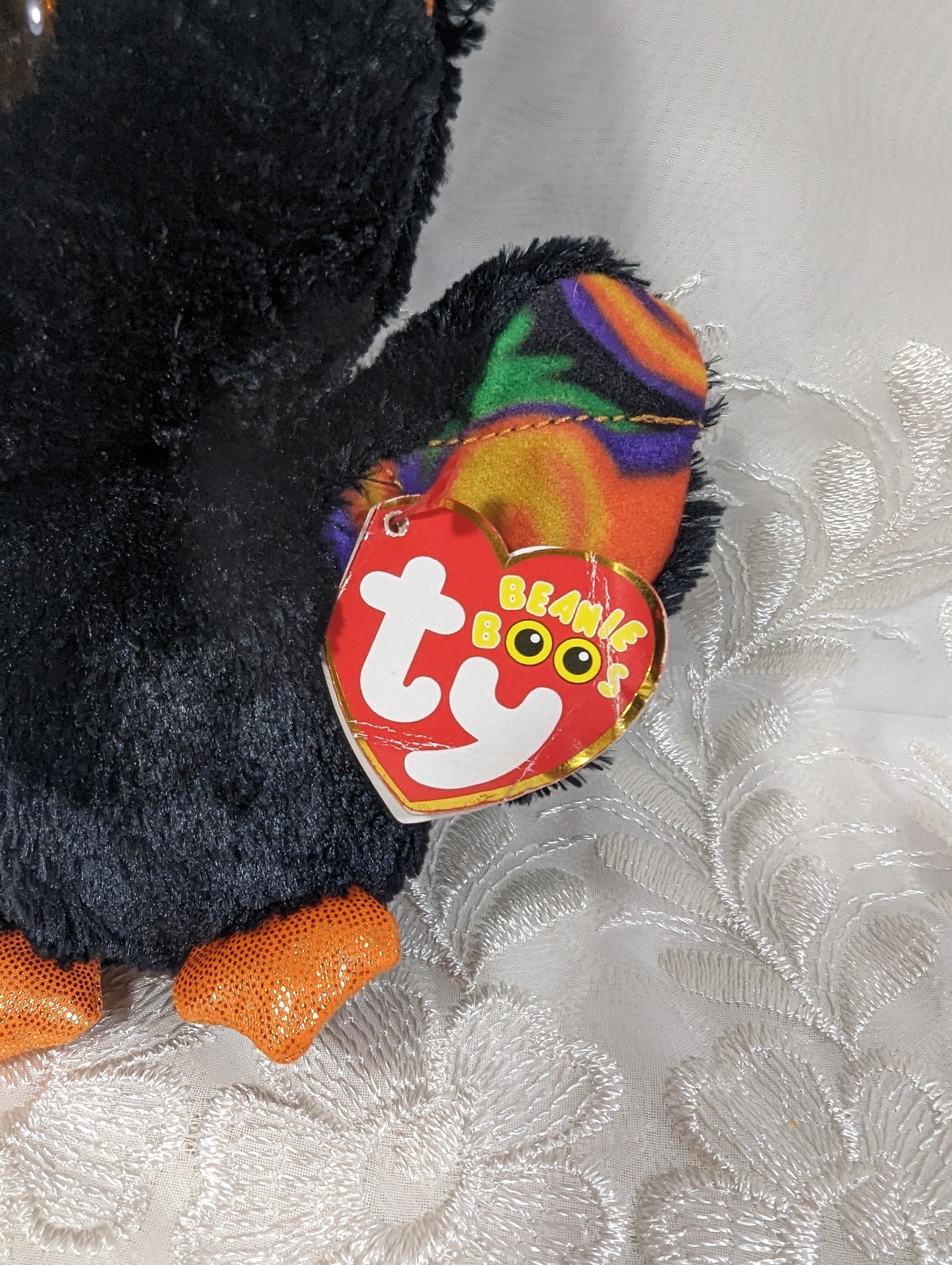 Ty Beanie Boo - Scarem the Halloween Bat (6in) Non - Mint Tags - Vintage Beanies Canada