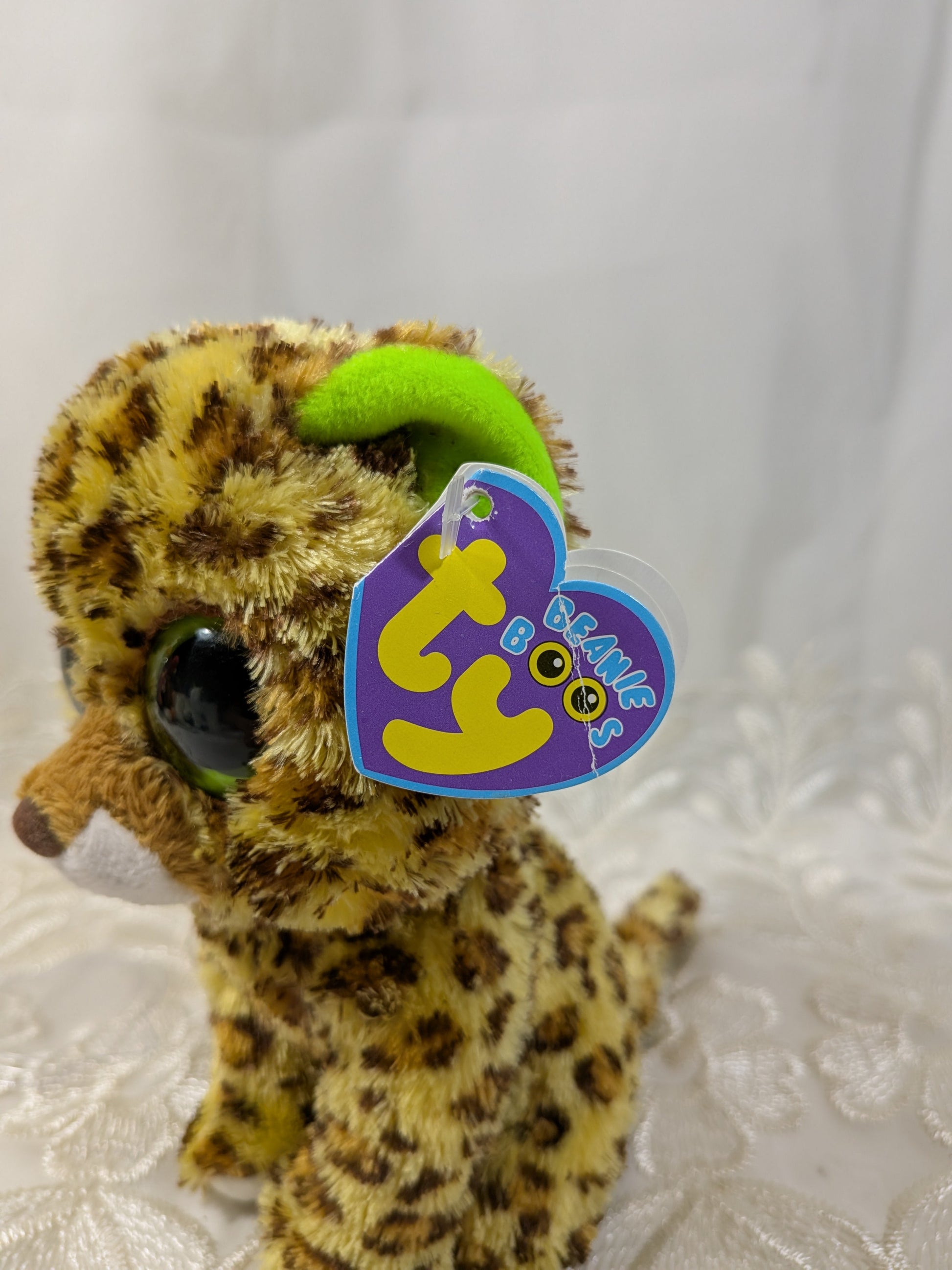 Ty Beanie Boo - Speckles The Leopard (6in) *Rare* First Generation, Non - mint Tag - Vintage Beanies Canada