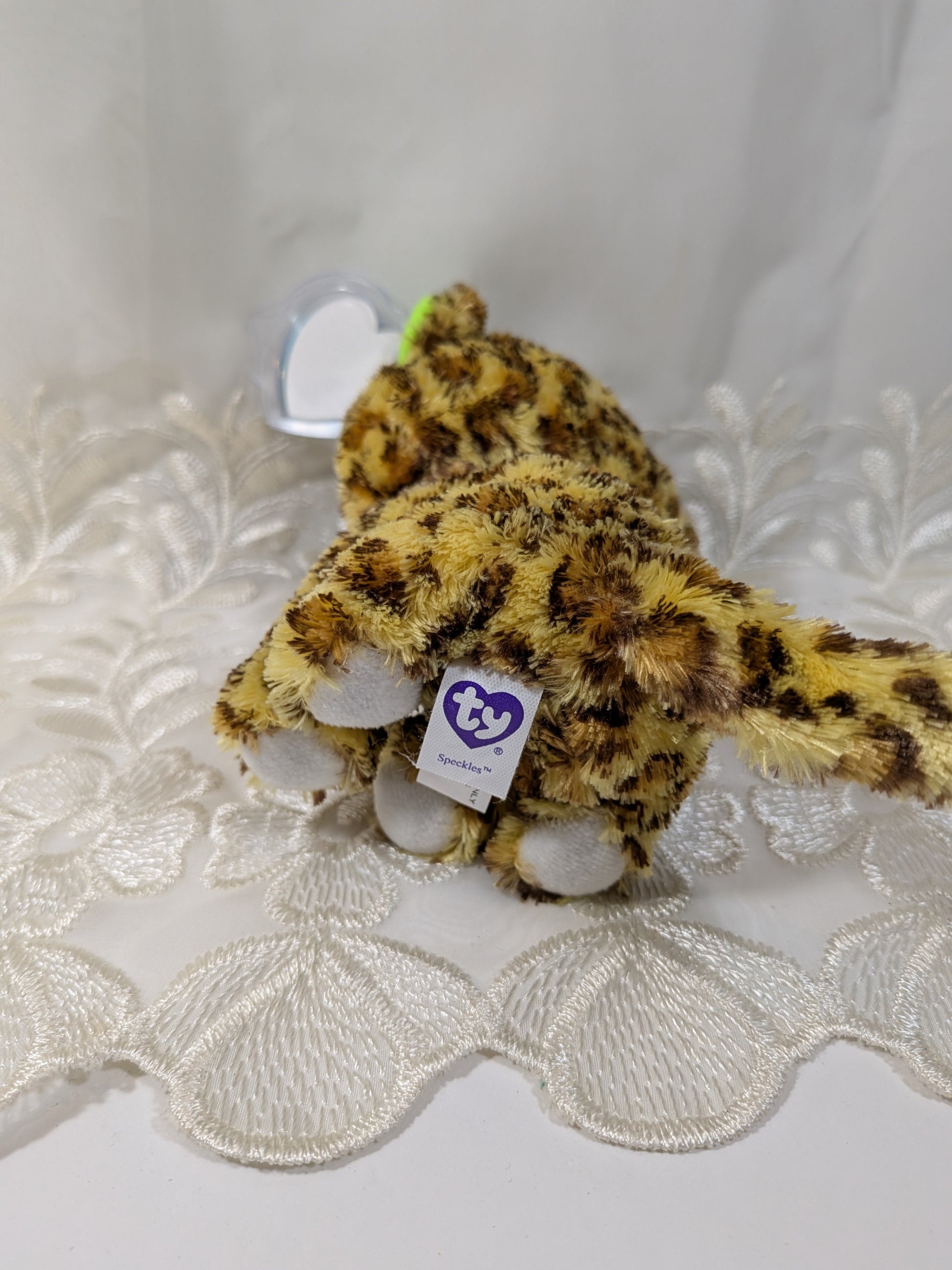 Ty Beanie Boo - Speckles The Leopard (6in) *Rare* First Generation, Non - mint Tag - Vintage Beanies Canada