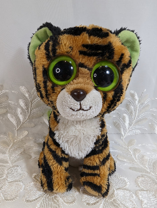 Ty Beanie Boo - Stripes The Tiger (6in) Solid Eyes, First Gen, *pre-owned condition* - Vintage Beanies Canada