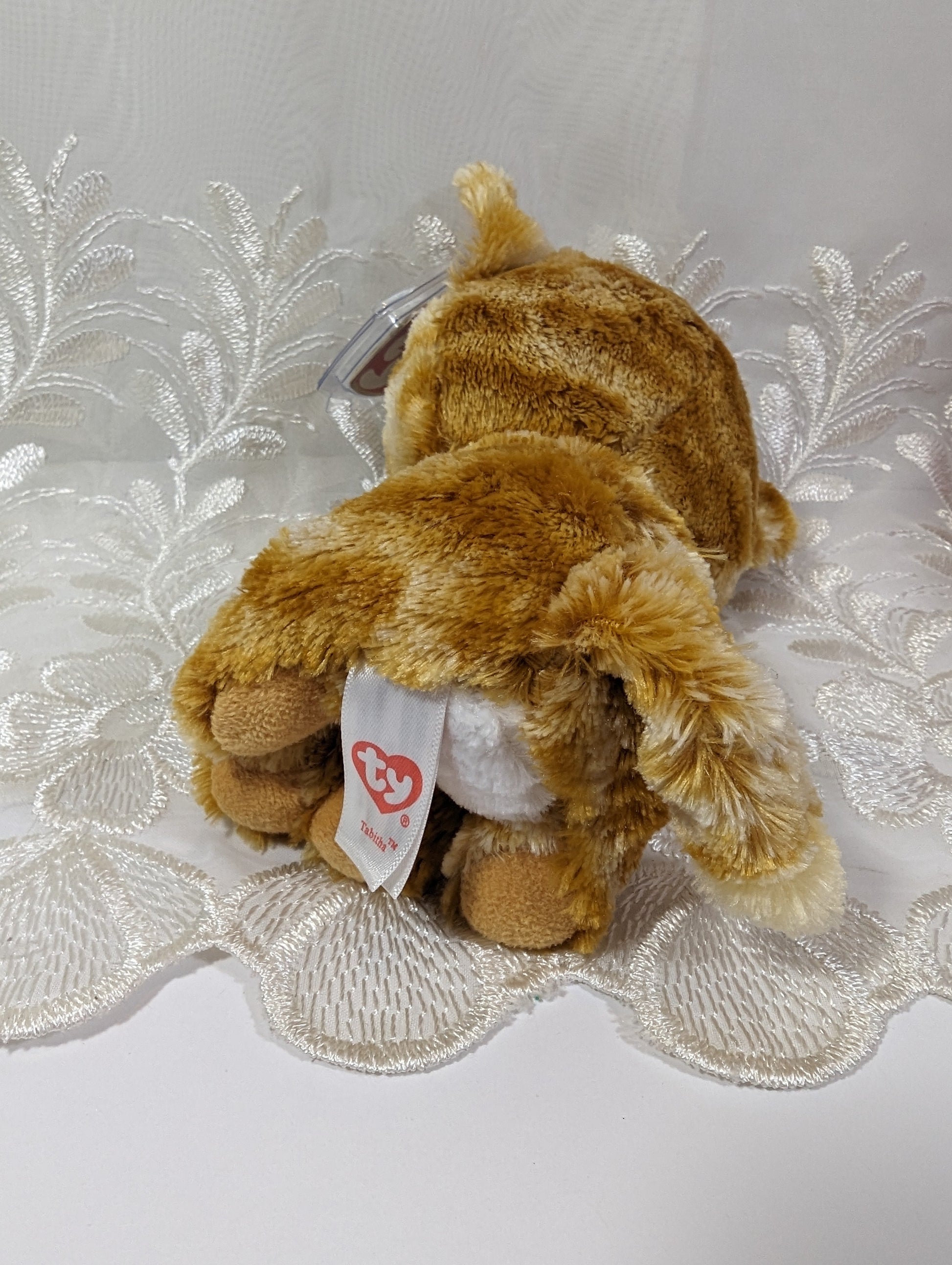 Ty Beanie Boo - Tabitha The Orange Tabby Cat (6 in) Near mint tag - Vintage Beanies Canada