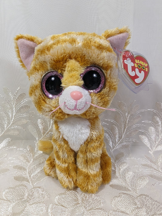 Ty Beanie Boo - Tabitha The Orange Tabby Cat (6 in) Near mint tag - Vintage Beanies Canada