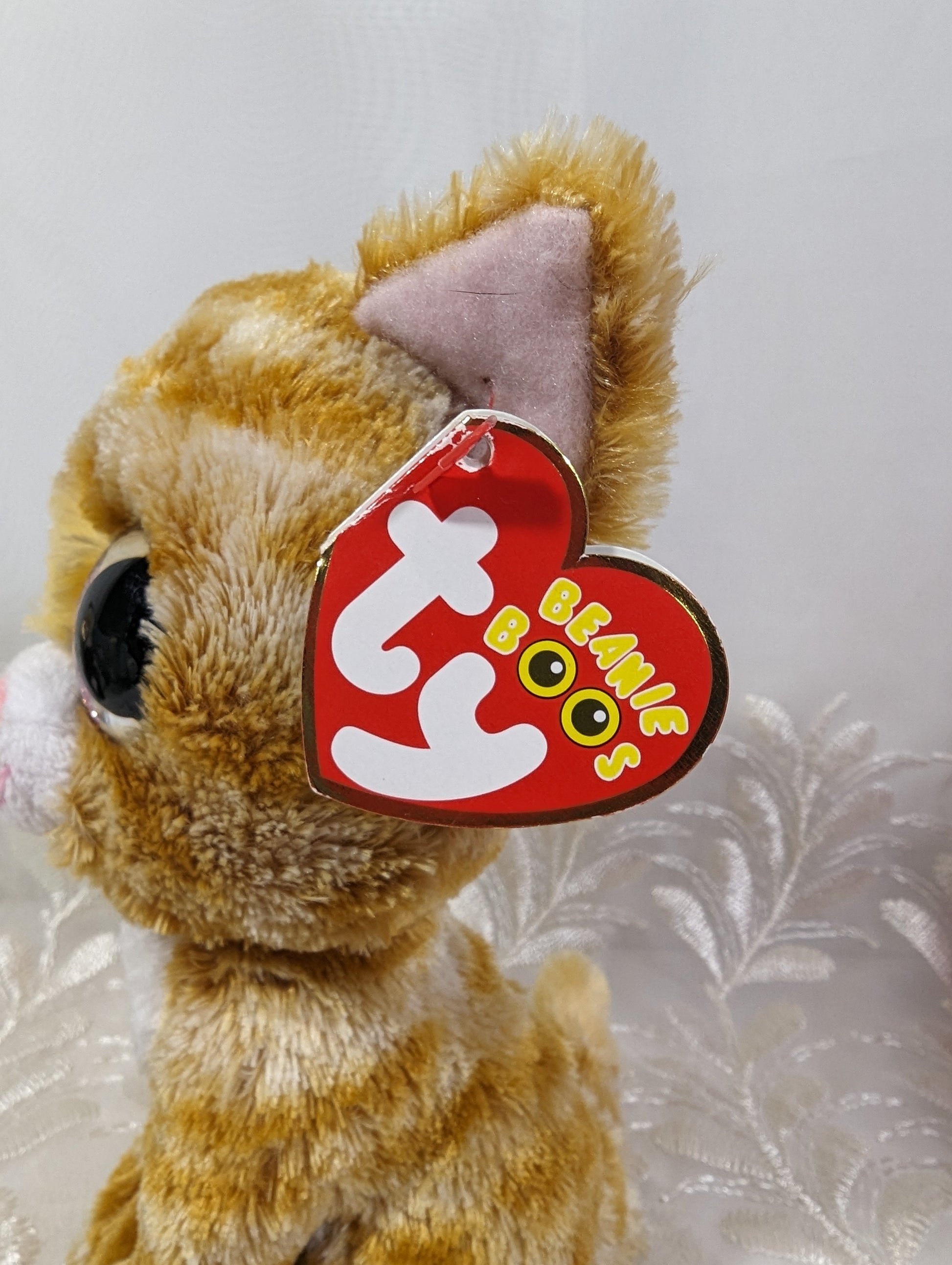 Ty Beanie Boo - Tabitha The Orange Tabby Cat (6 in) Near mint tag - Vintage Beanies Canada