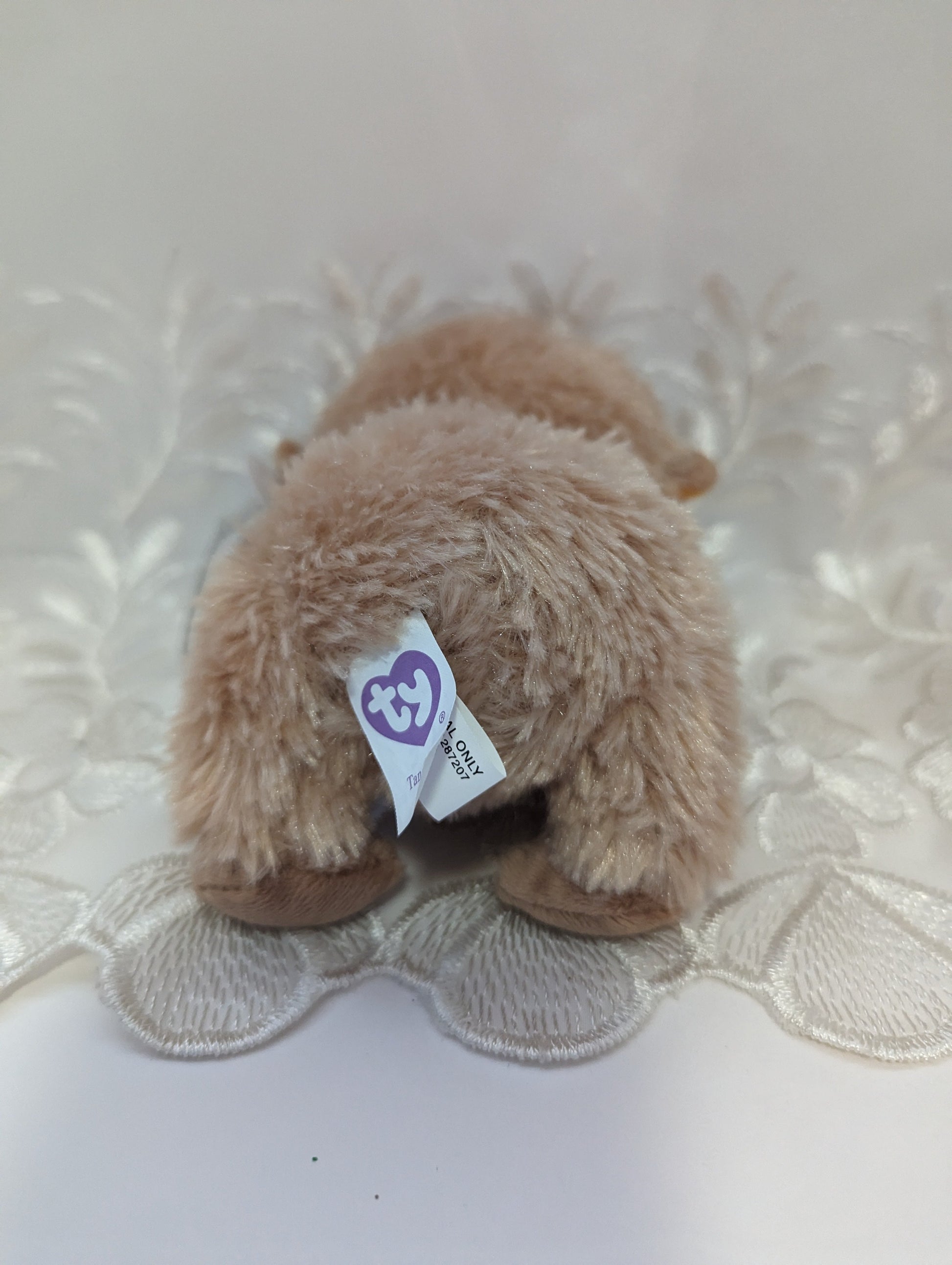 Ty Beanie Boo - Tangerine The Orangutan (6in) First Gen, Near-mint Purple Hang Tag - Vintage Beanies Canada