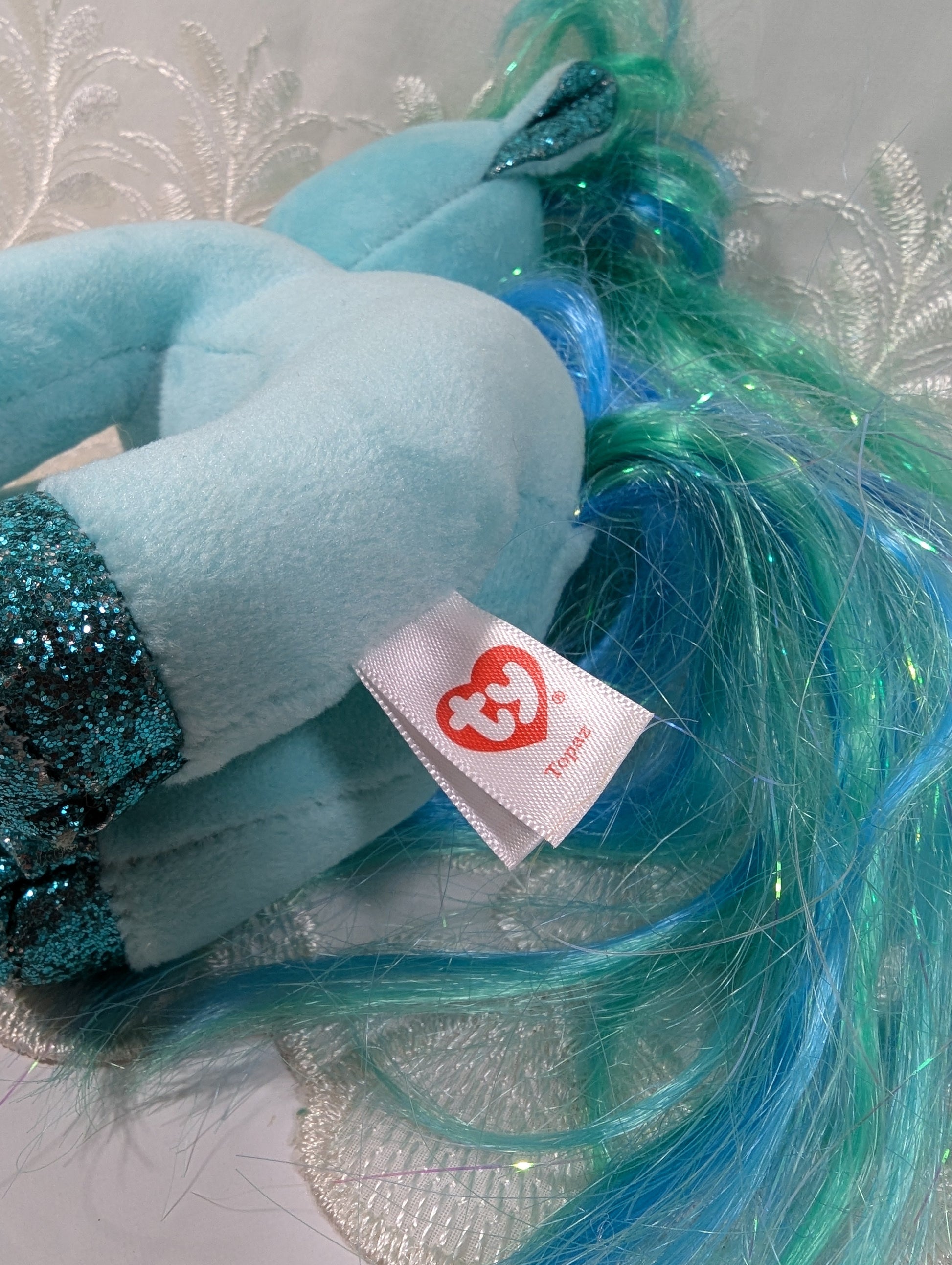 Ty Beanie Boo - Topaz the Pony (7 in) - Vintage Beanies Canada