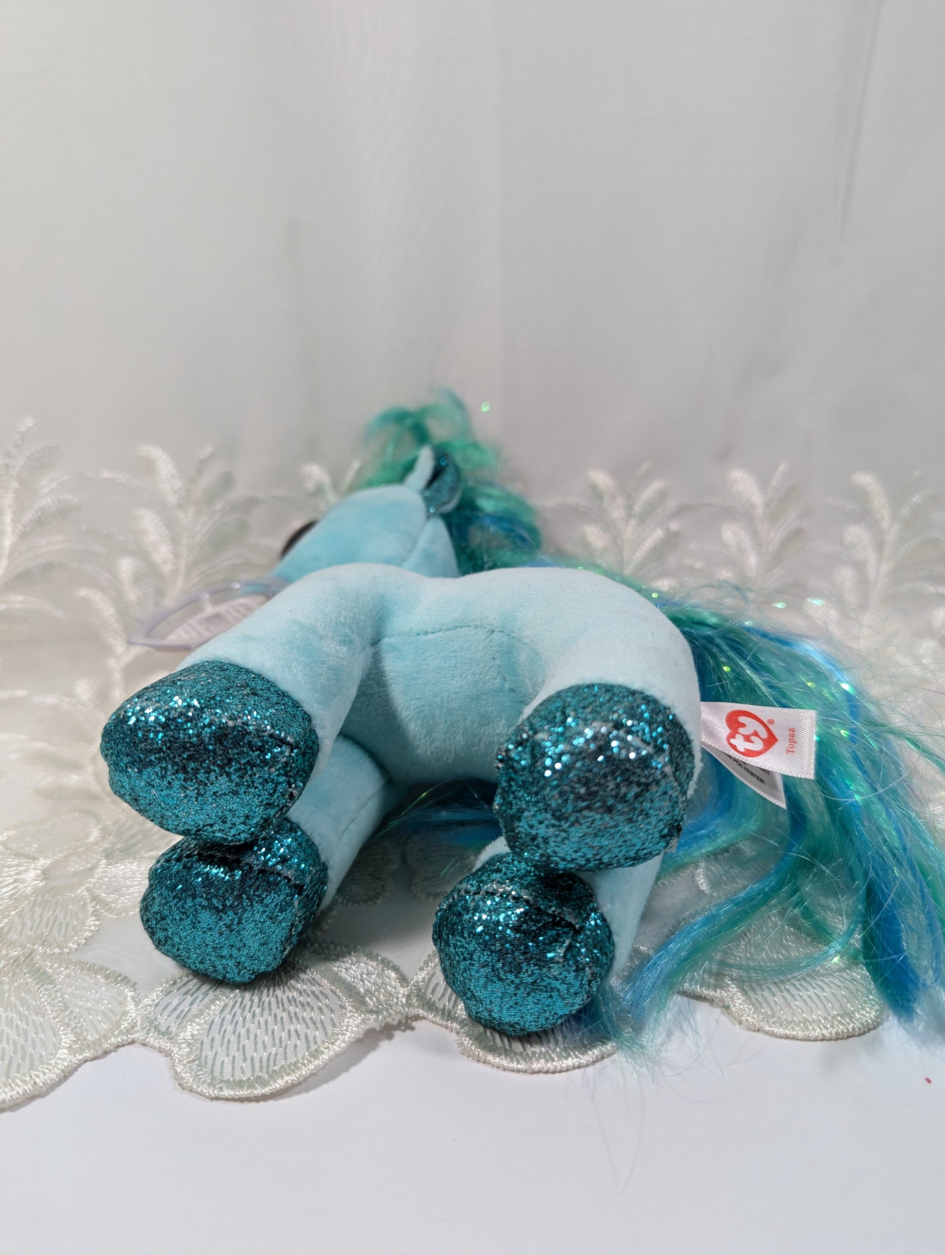 Ty Beanie Boo - Topaz the Pony (7 in) - Vintage Beanies Canada