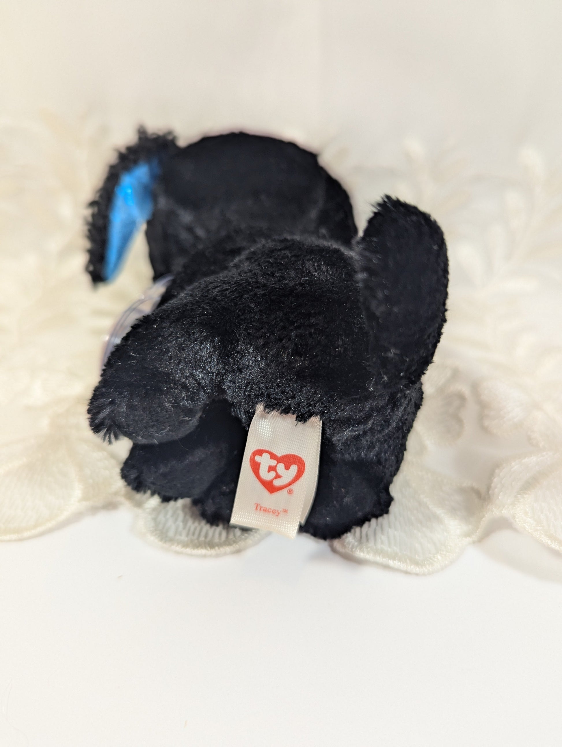 Ty Beanie Boo - Tracy The Dog (6in) Minor Scuffed Eyes - Vintage Beanies Canada