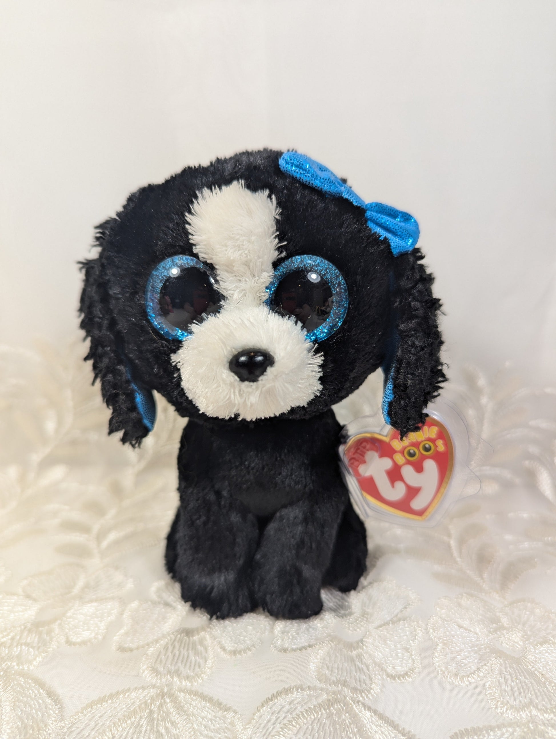 Ty Beanie Boo - Tracy The Dog (6in) Minor Scuffed Eyes - Vintage Beanies Canada