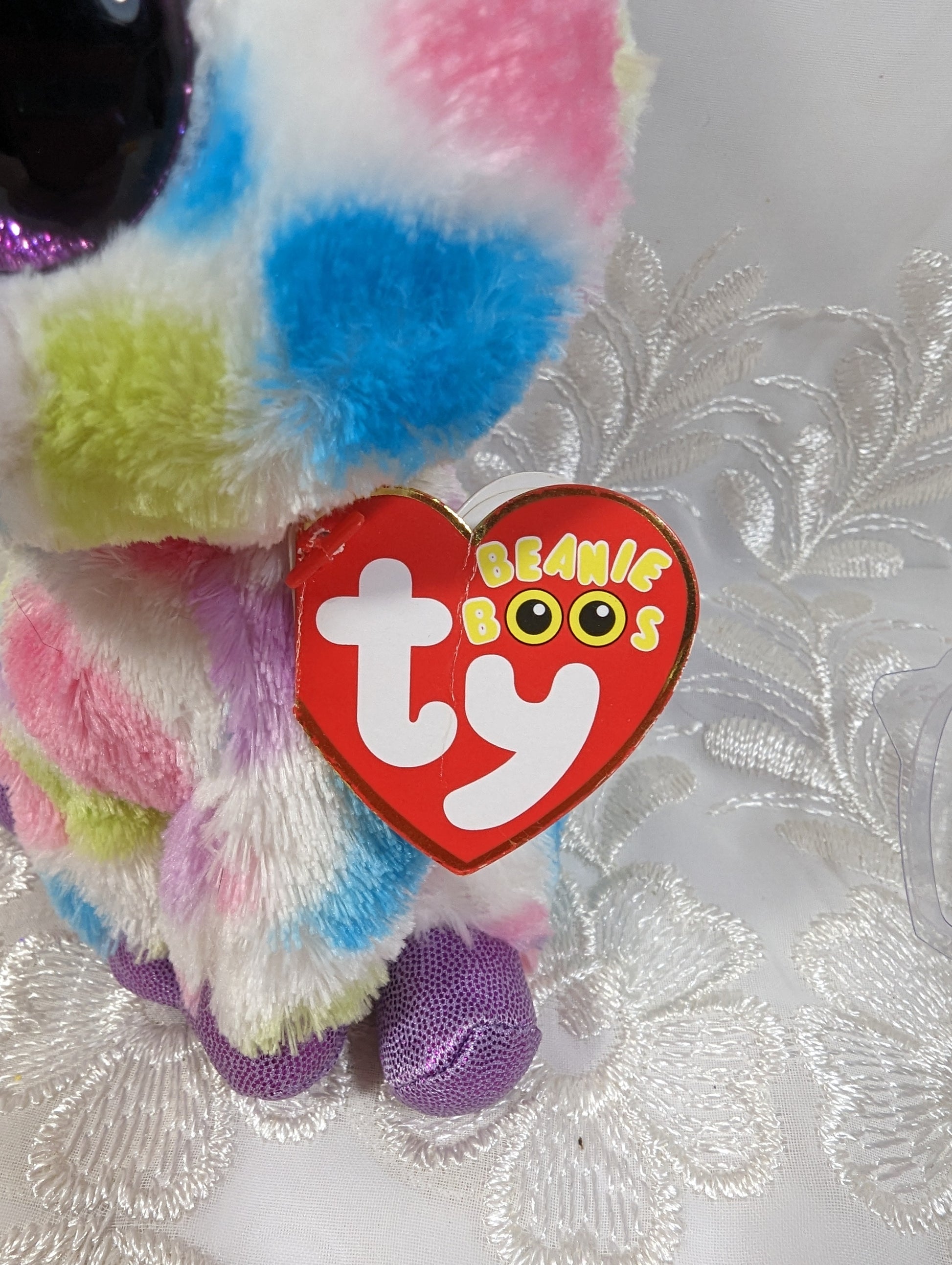 Ty Beanie Boo - Wishful The Unicorn (6in) Non - mint Hang Tag - Vintage Beanies Canada